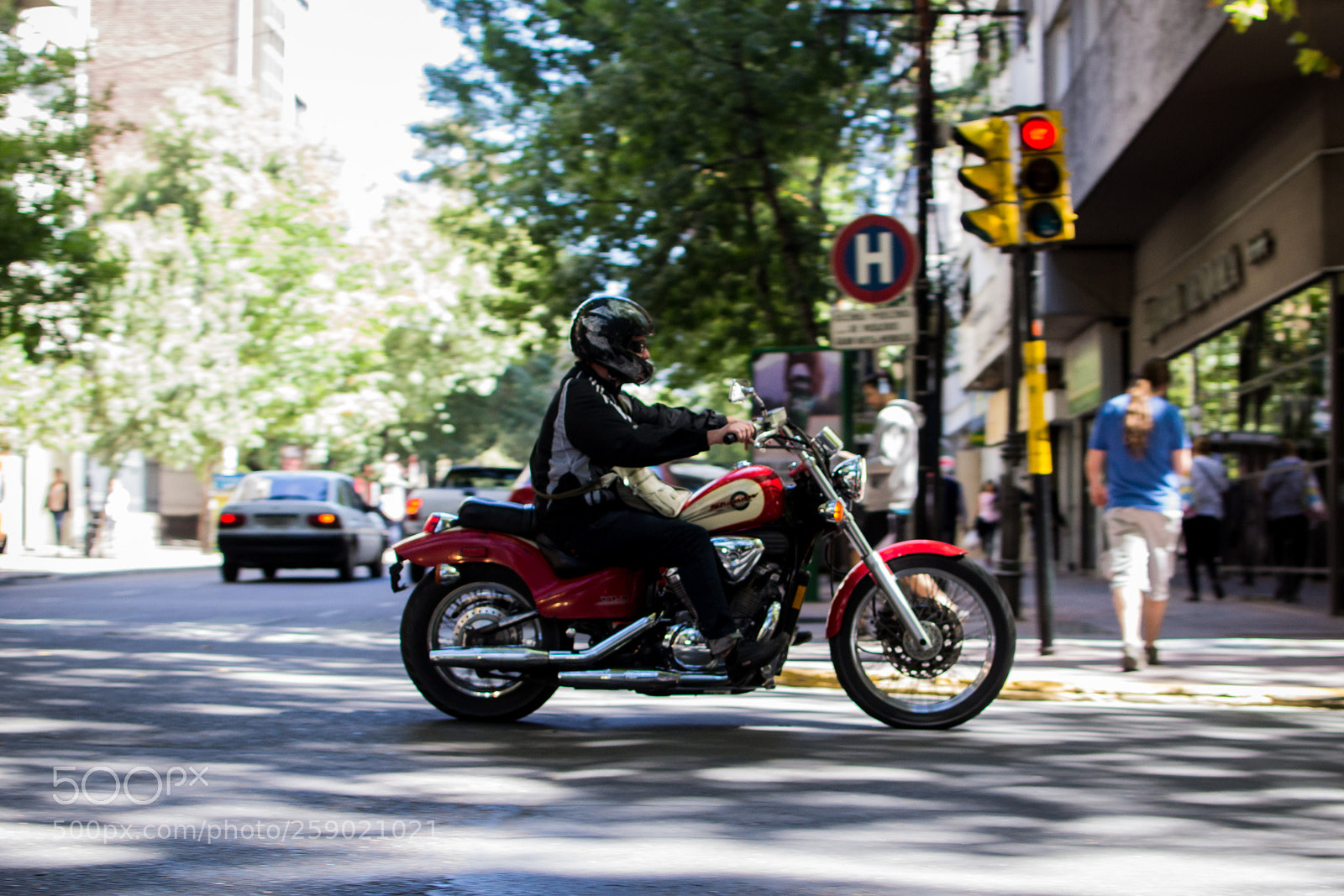 Nikon D3100 sample photo. Red chopper photography