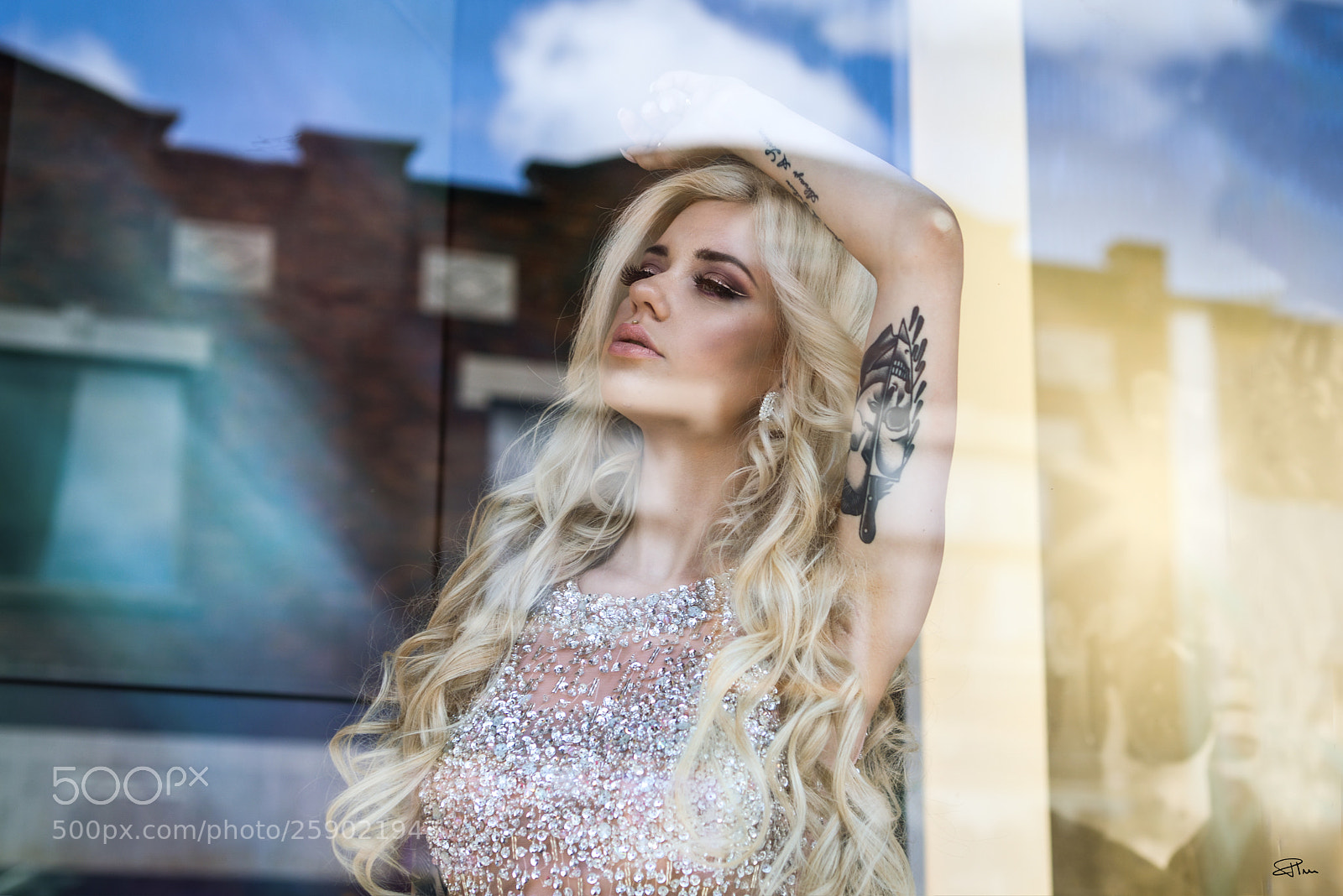 Nikon D610 sample photo. Inked barbie photography