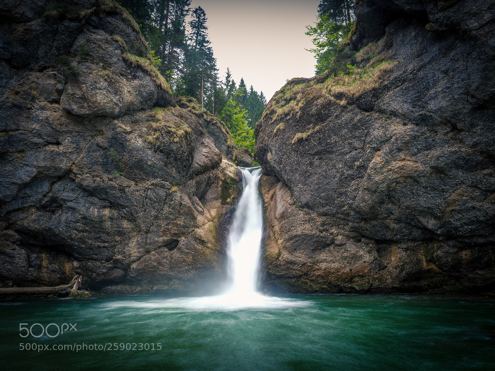 Olympus OM-D E-M5 II sample photo. Waterfall photography