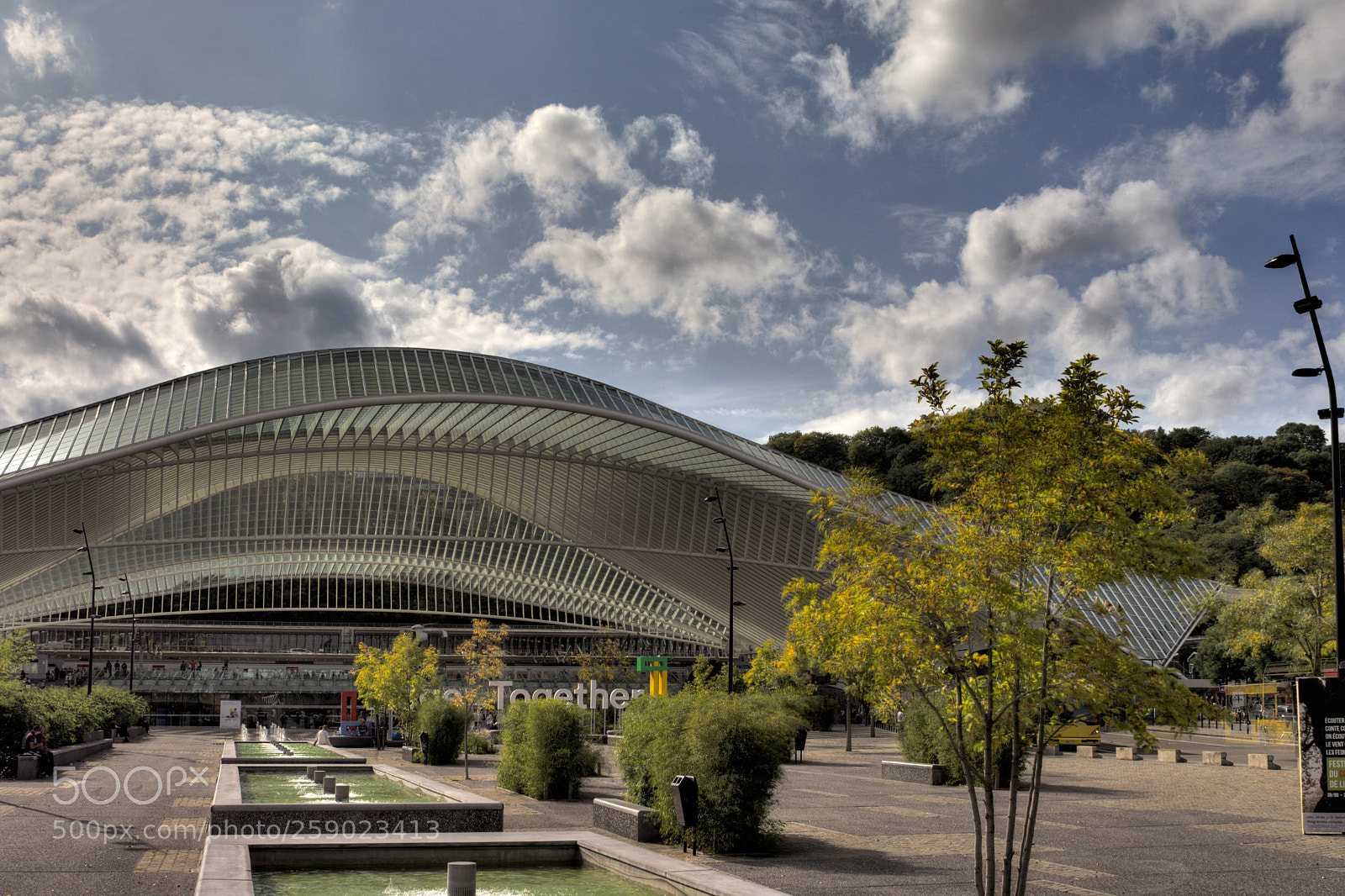 Nikon D7100 sample photo. Vivid curved railway photography