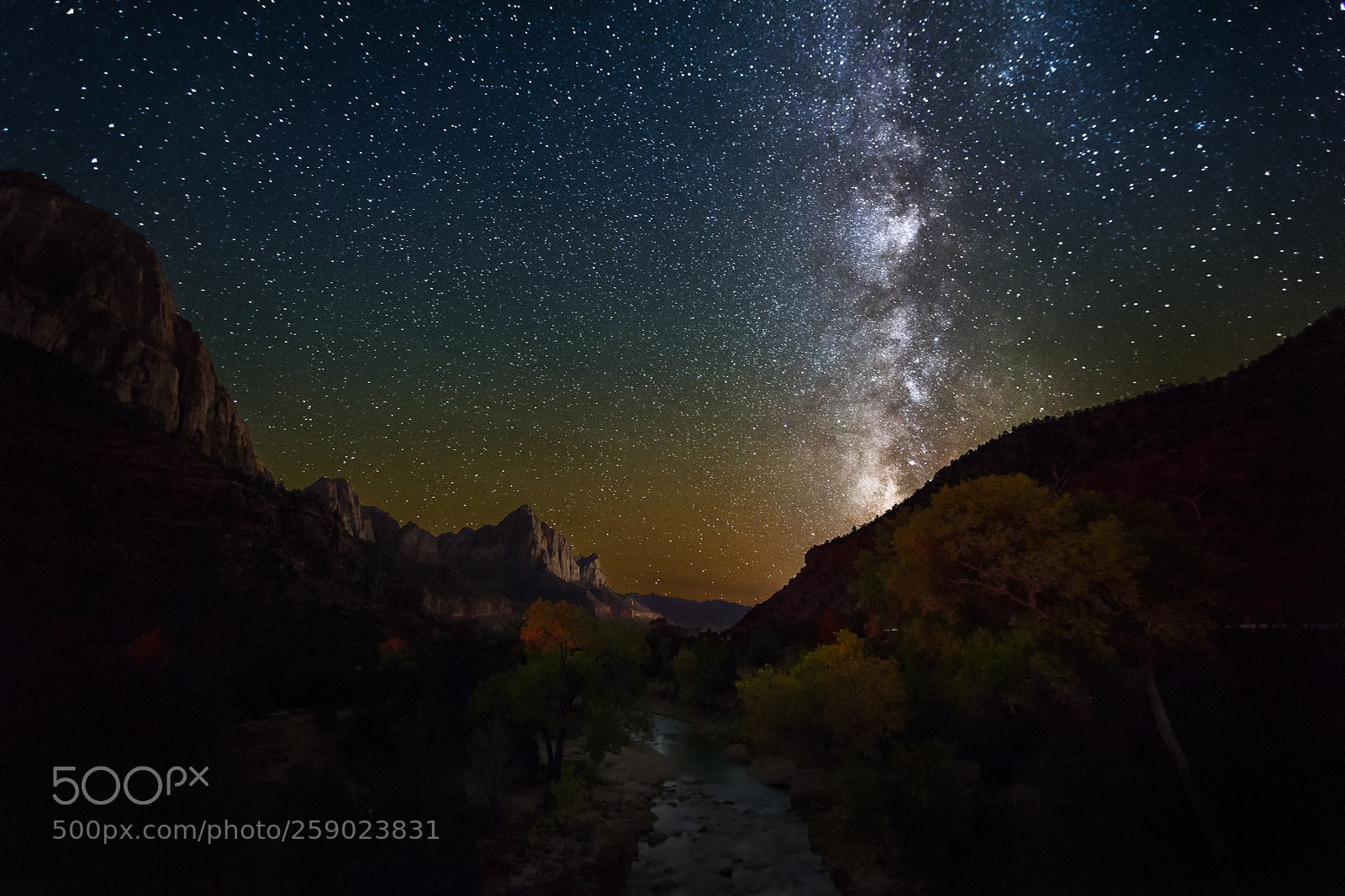 Canon EOS 5D Mark II sample photo. Watchman galaxy photography