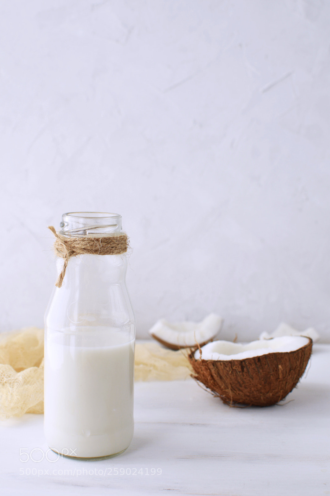 Nikon D5300 sample photo. Coconut milk photography