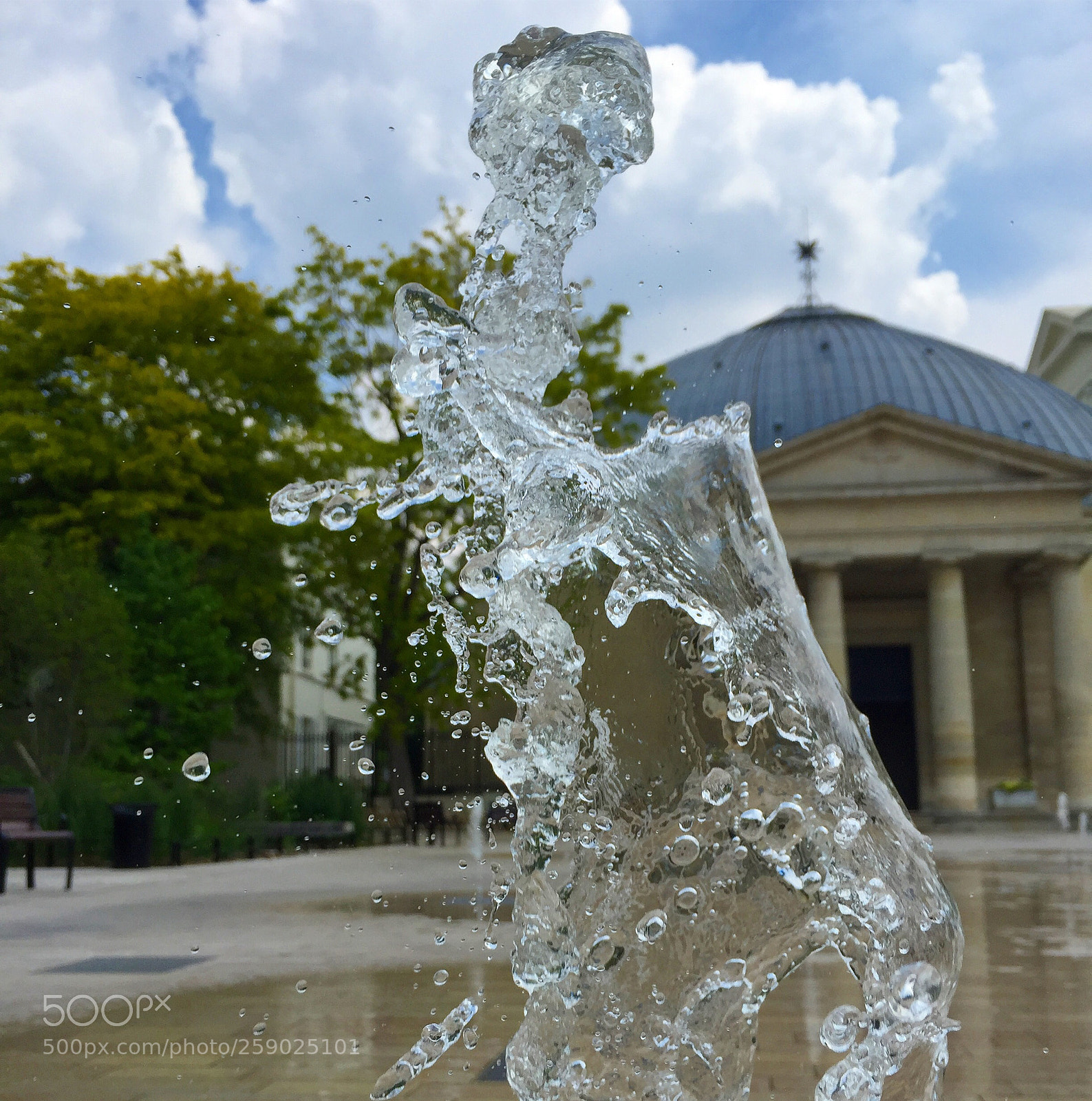 Apple iPhone 6 sample photo. Le jet d’eau 3 photography