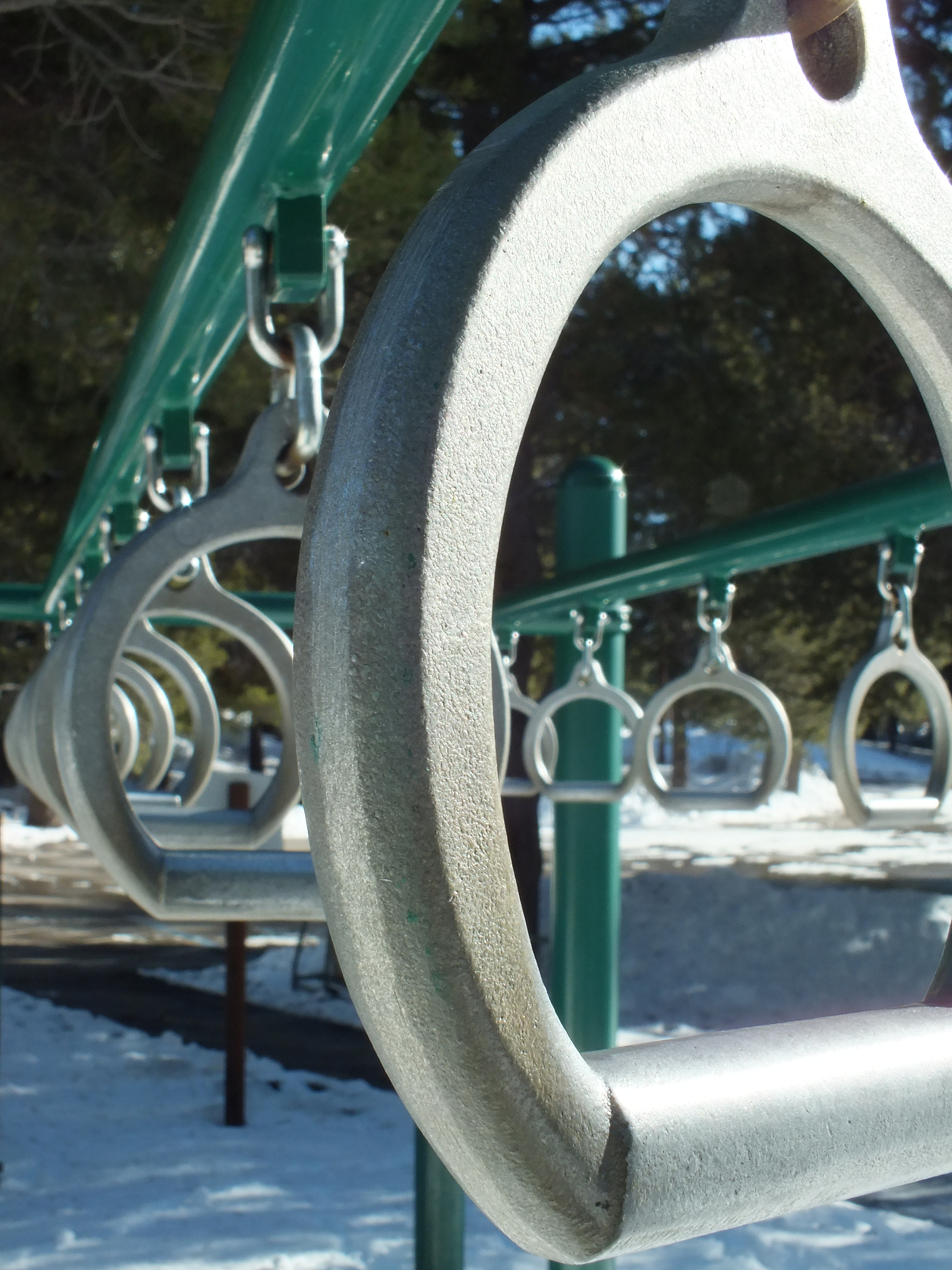 Fujifilm FinePix HS30EXR sample photo. Monkey bars photography