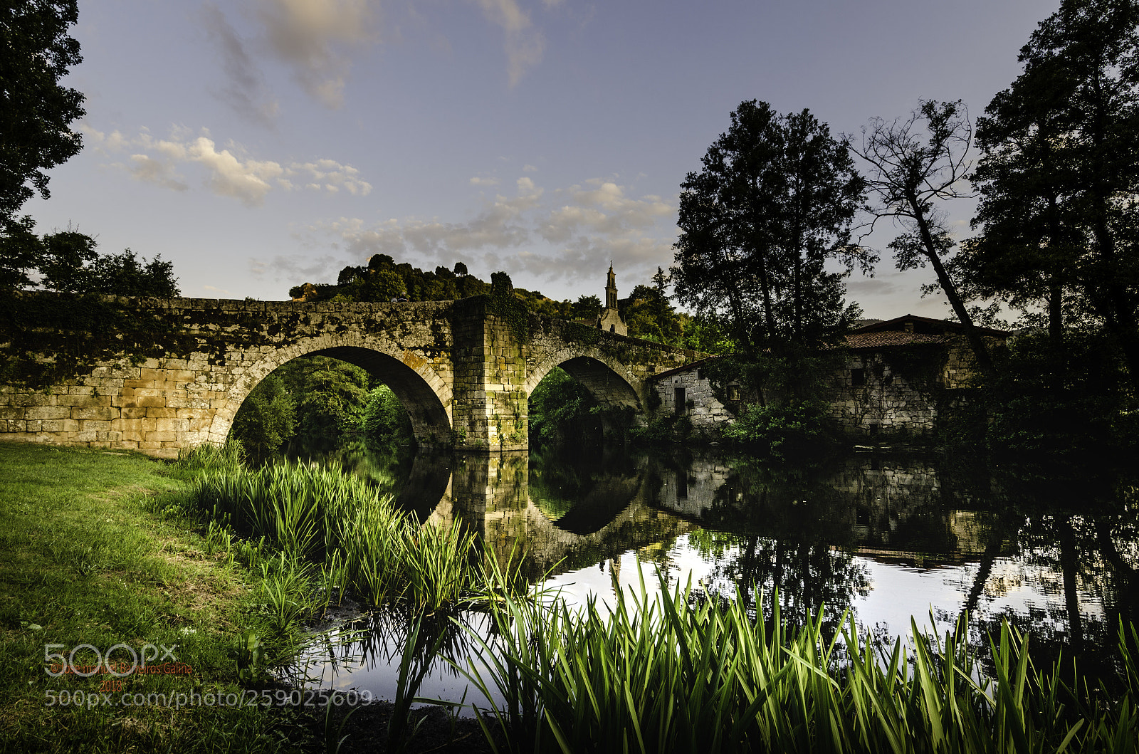 Nikon D5100 sample photo. Allariz puente romano photography