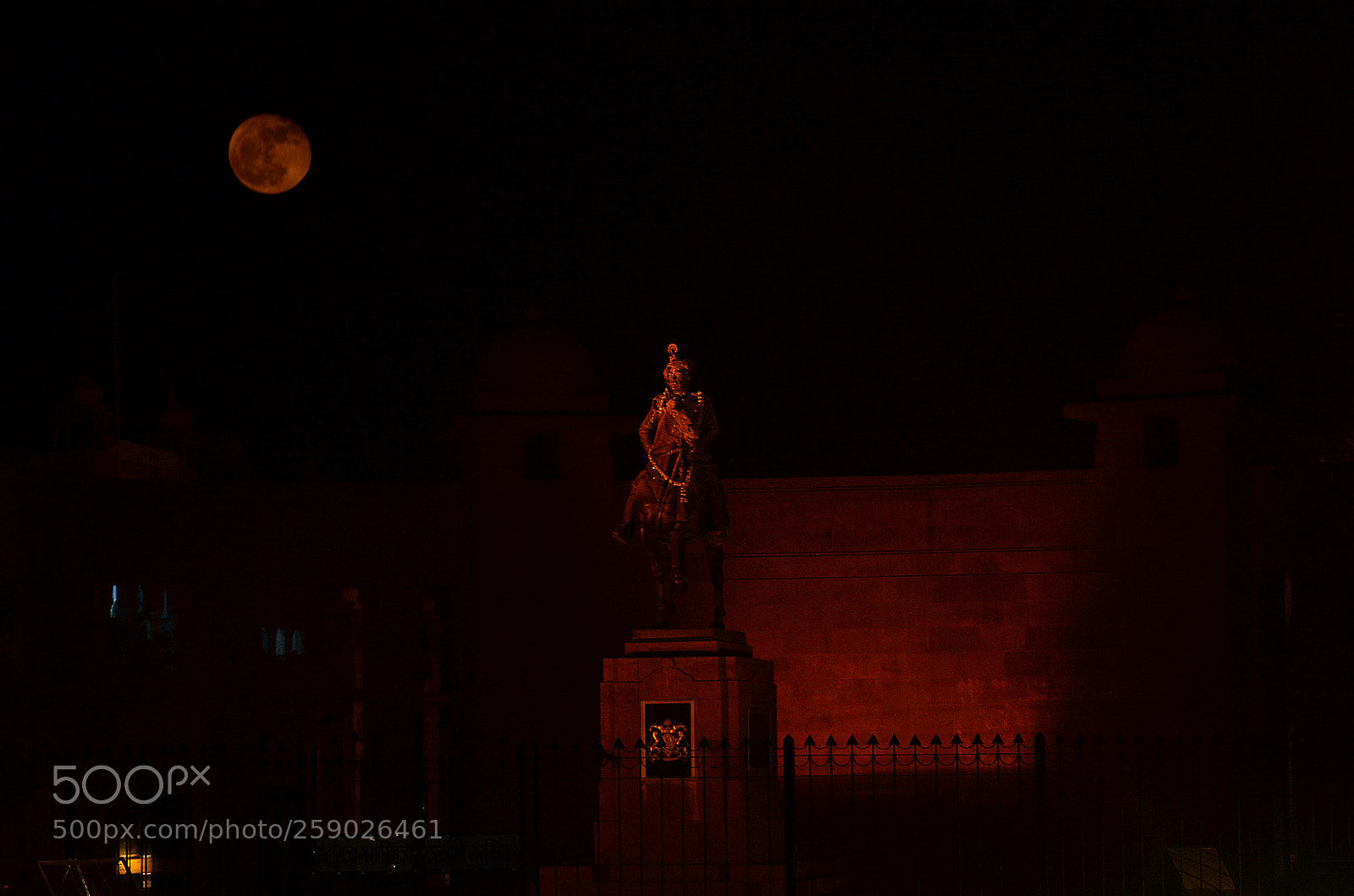 Nikon D5100 sample photo. A full moon night photography