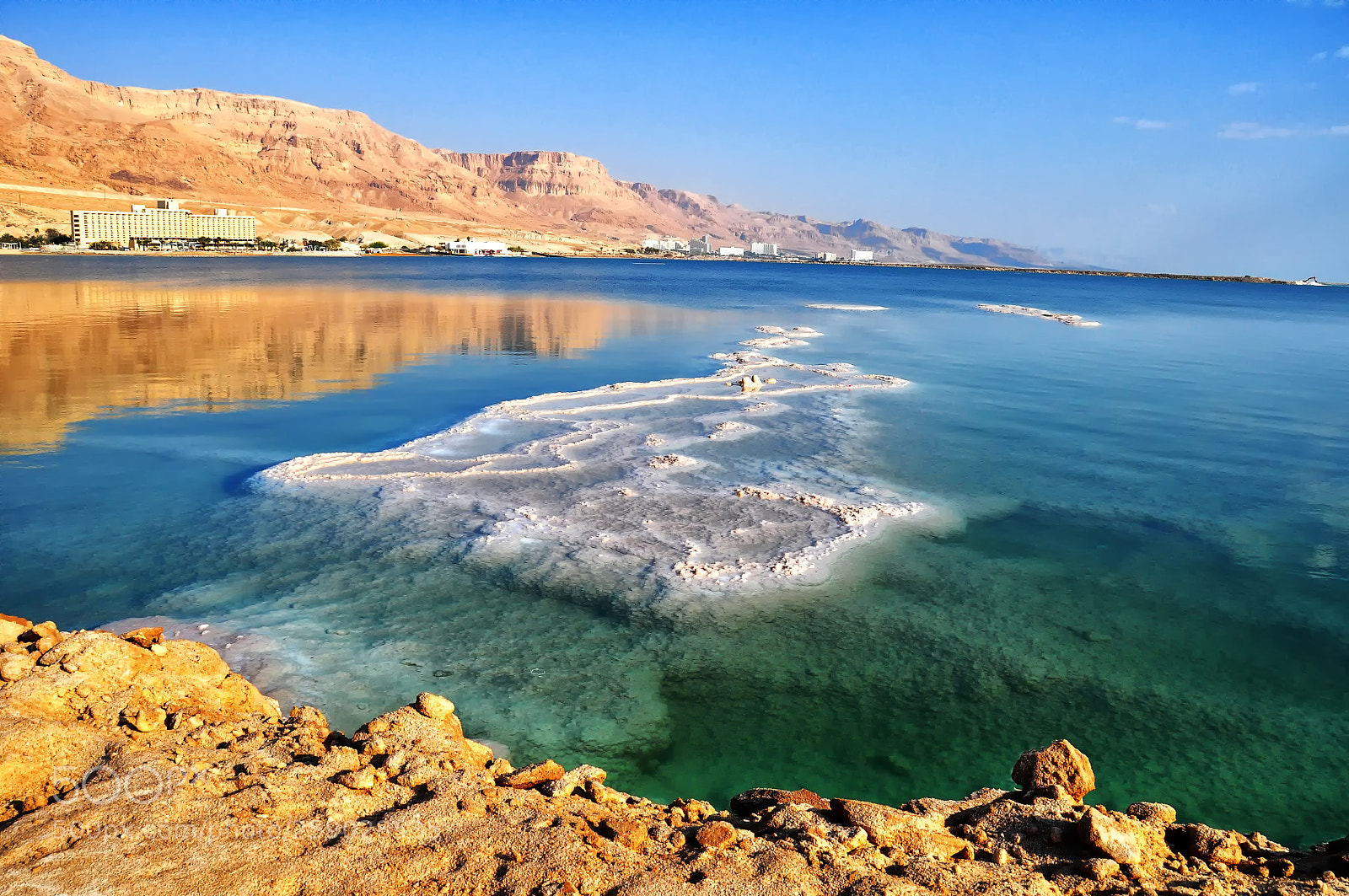 Nikon D90 sample photo. Dead sea salt photography