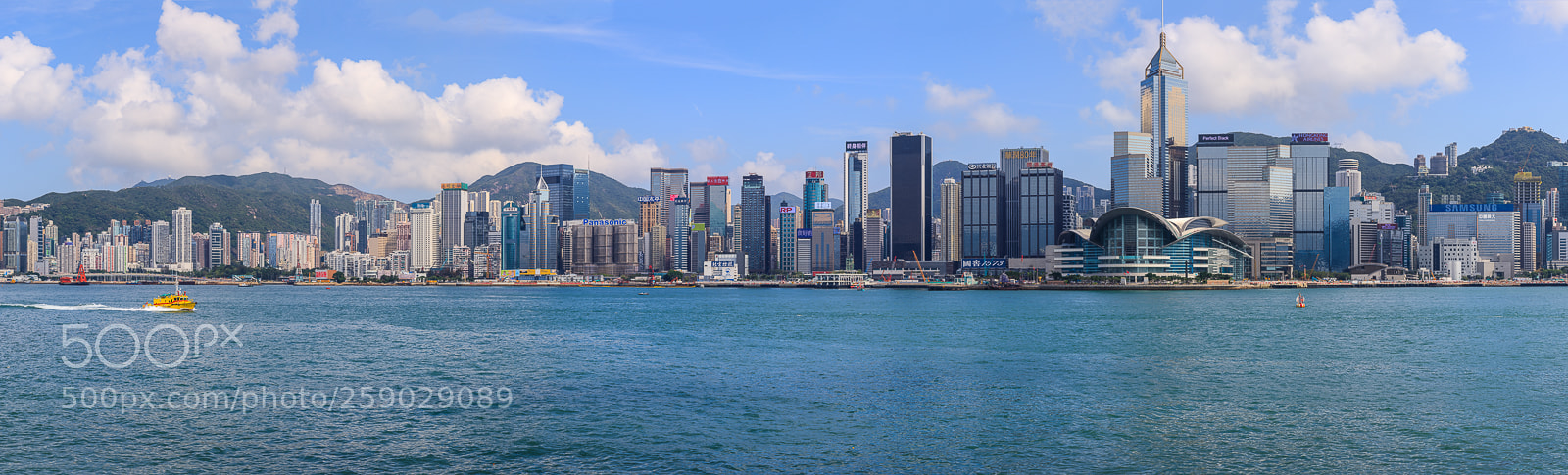 Canon EOS 5D Mark IV sample photo. Hongkong view from kowloon photography