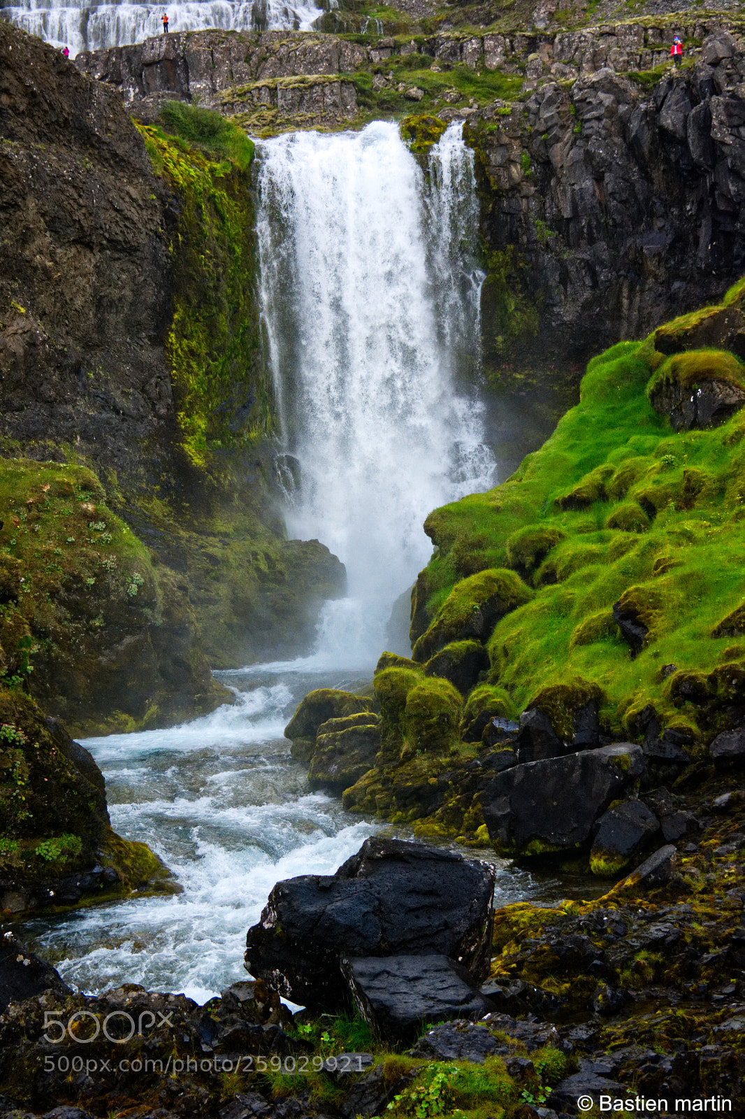 Nikon D7100 sample photo. Green waterfall photography