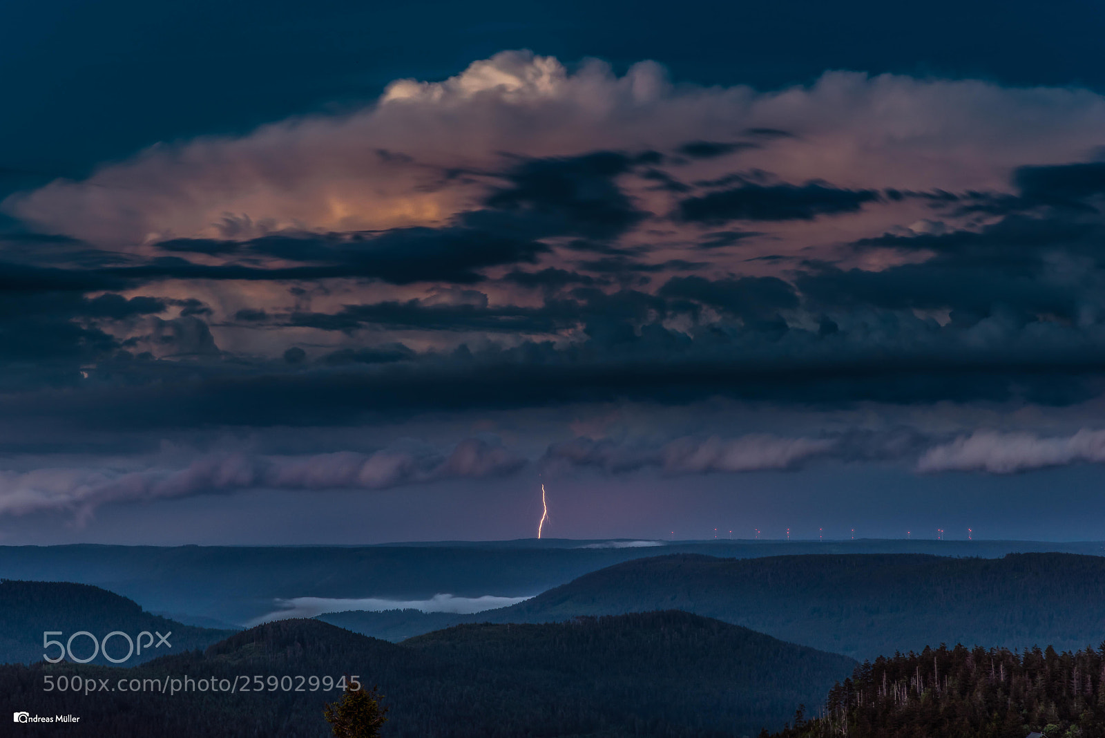 Nikon D810 sample photo. Thunderstorm in the black photography