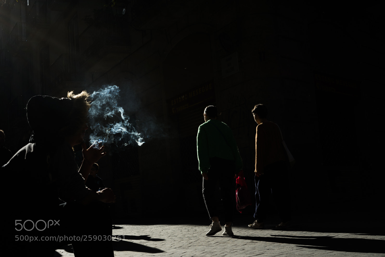 Sony a7 II sample photo. Smoker photography