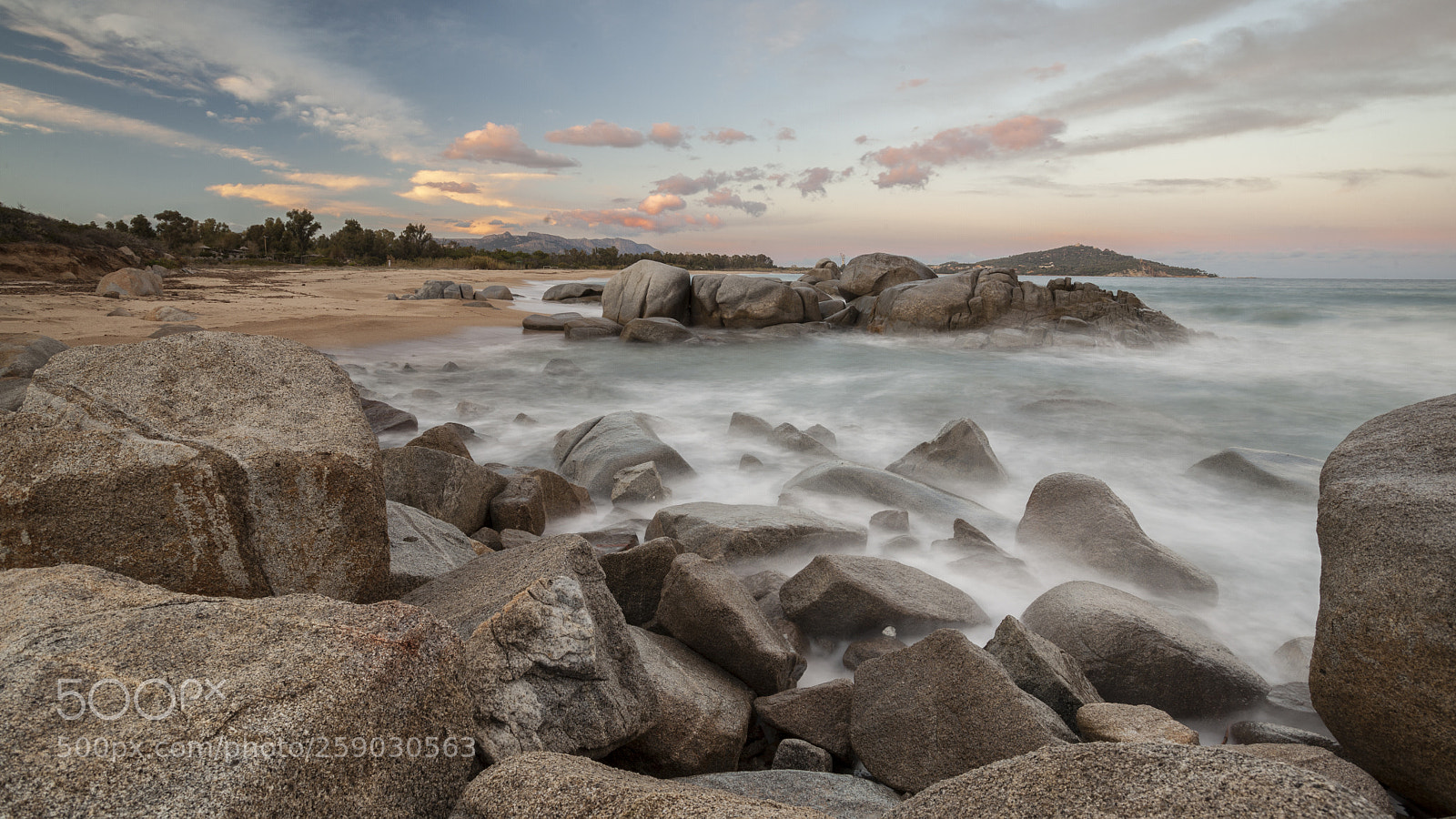 Canon EOS 5D Mark II sample photo. Sunset at lido di photography