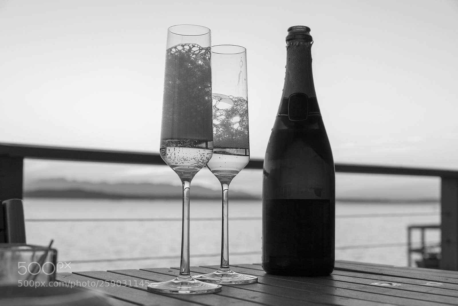 Nikon D750 sample photo. Champagne on the deck photography