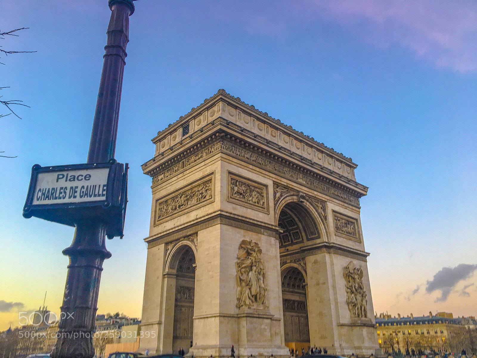 Apple iPhone 6s sample photo. Arc de triomphe photography