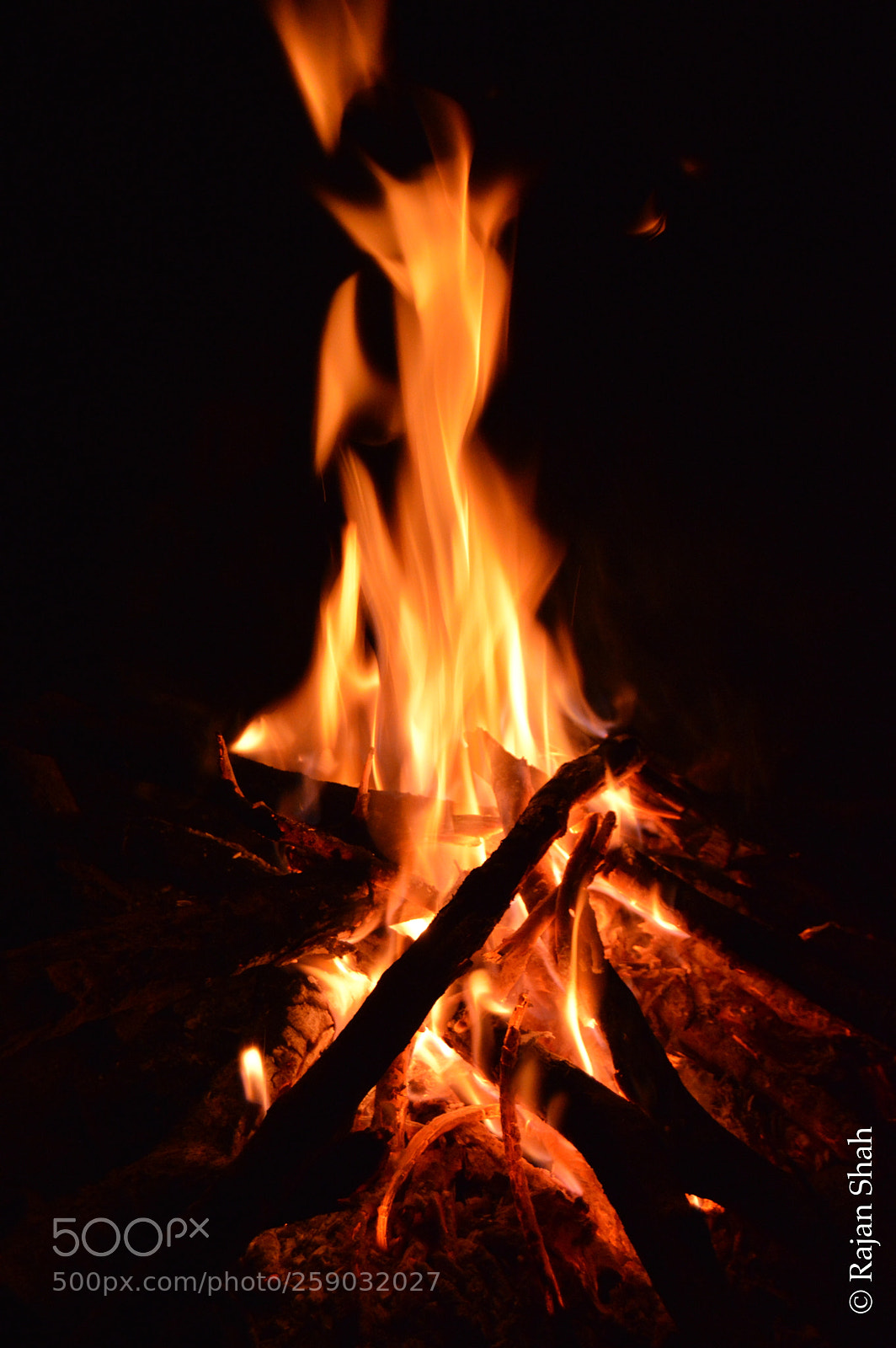 Nikon D3200 sample photo. Fire flames photography