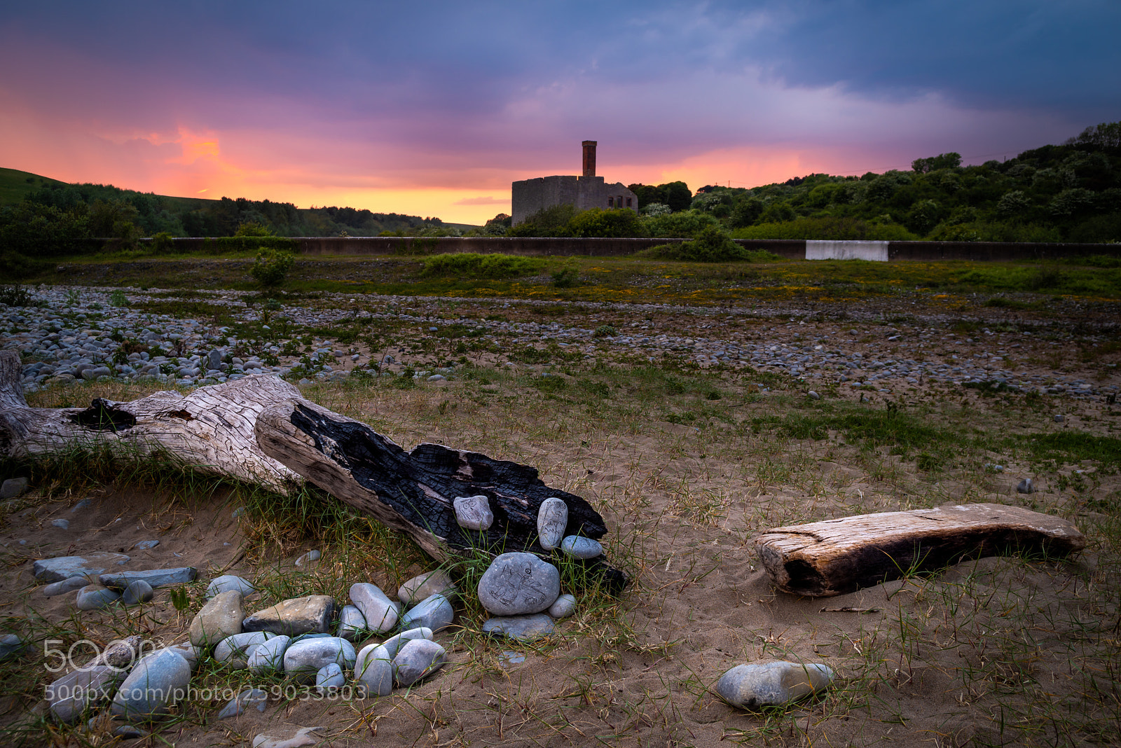 Pentax K-1 sample photo. Aberthaw lime kiln photography