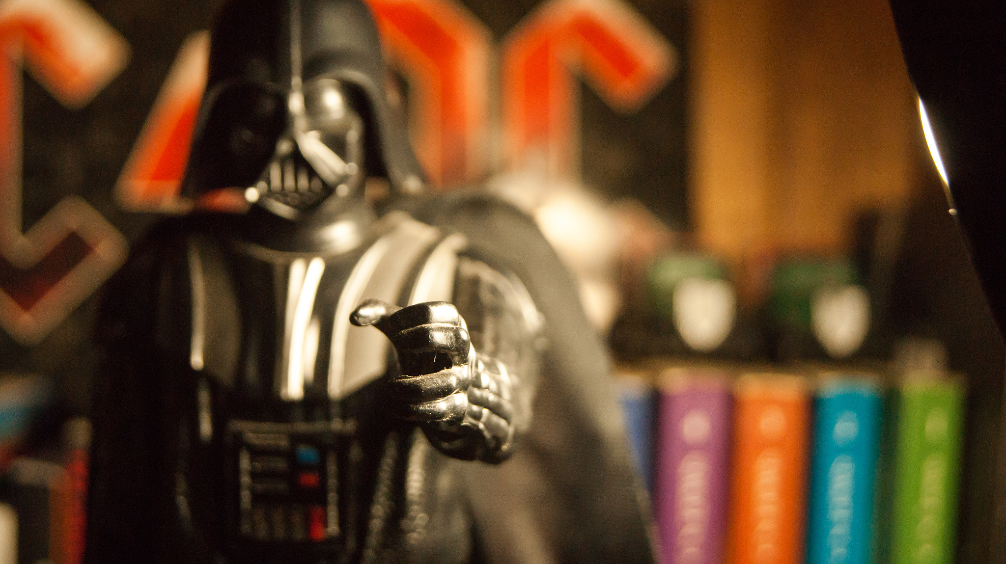 Sony Alpha DSLR-A290 sample photo. Darth vader photography