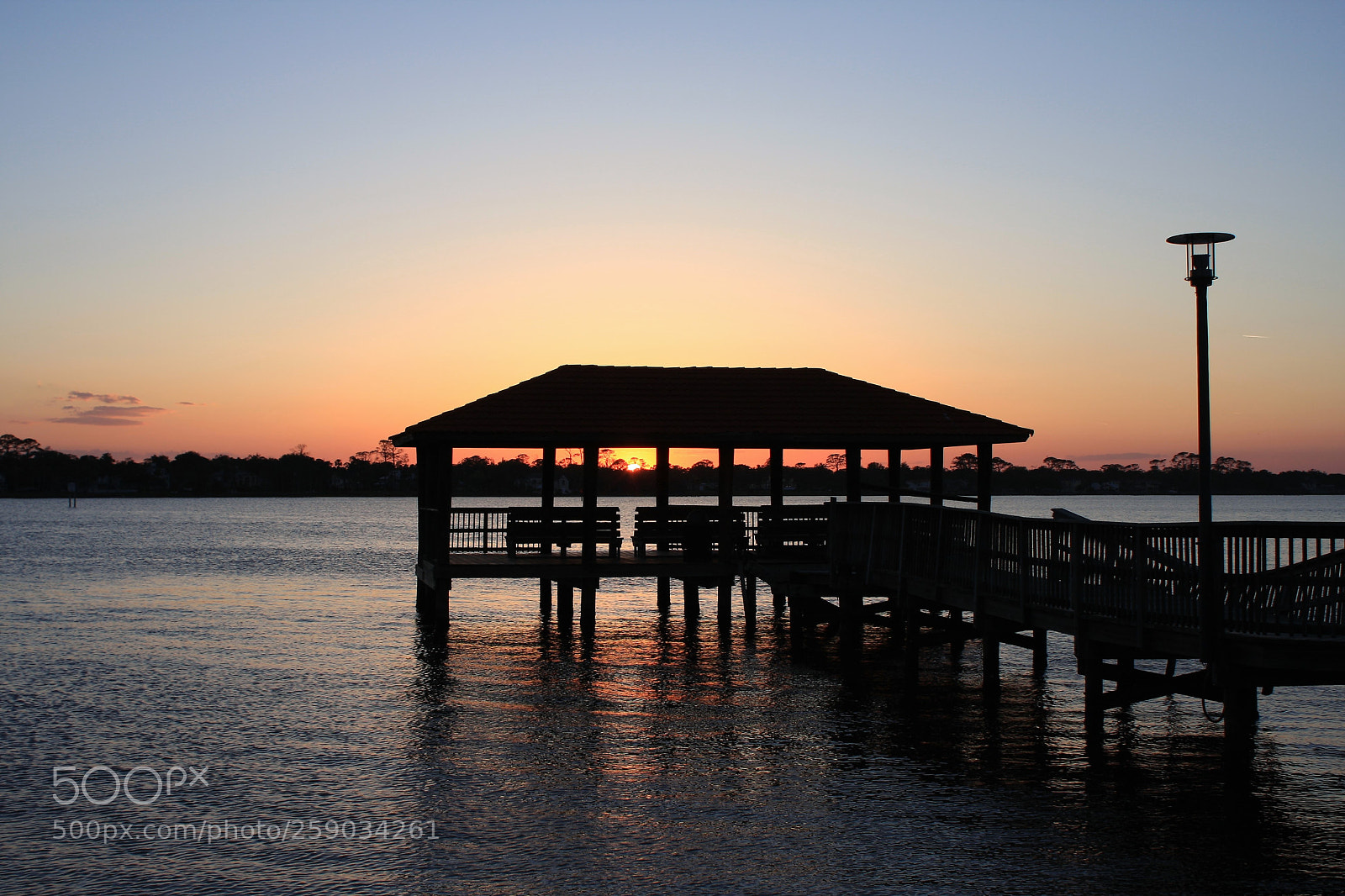 Canon EOS 40D sample photo. Fortunato park fishing dock photography