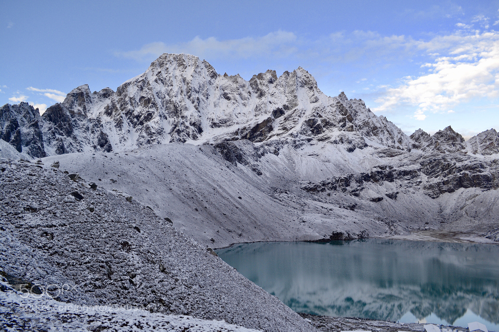 Nikon D3100 sample photo. Gokyo lake, mount everest  photography