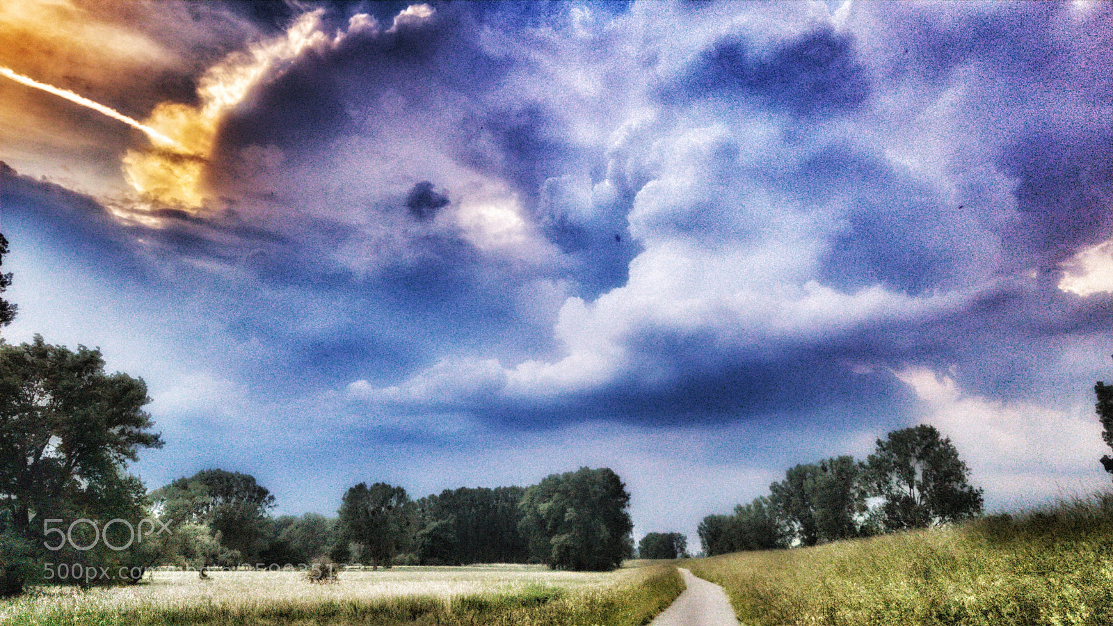 Samsung Galaxy S7 Edge sample photo. Das unwetter zieht auf photography