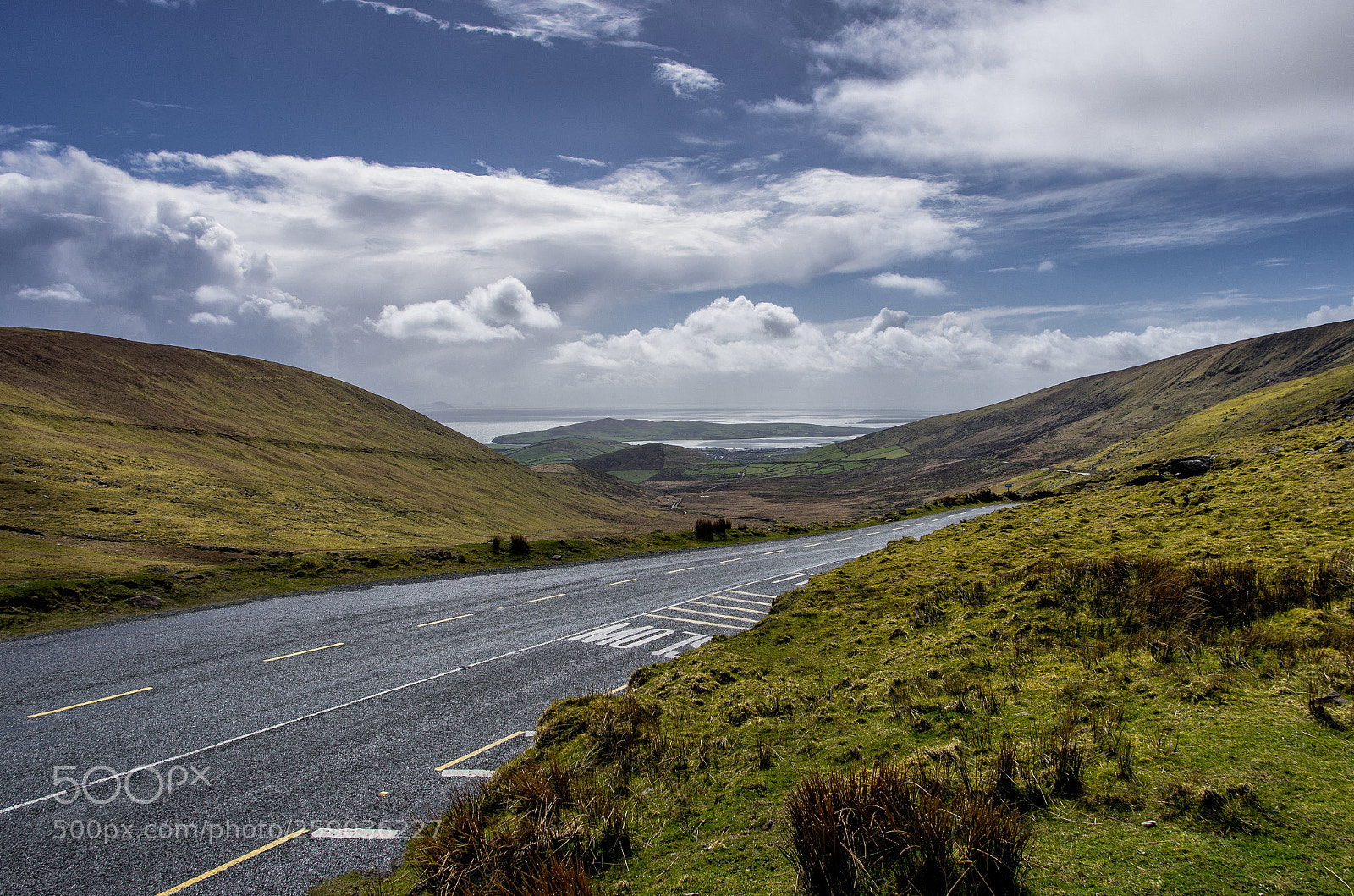 Pentax K-5 sample photo. View over dingle from photography