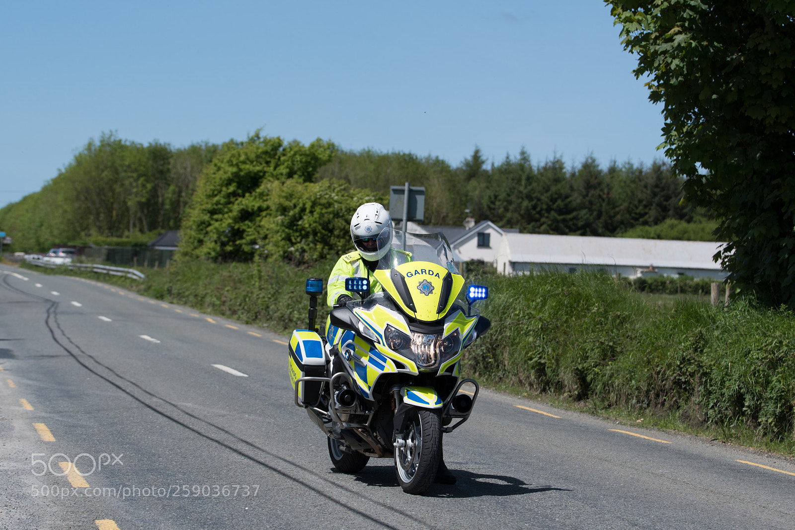 Nikon D500 sample photo. Motorbike cop r s photography