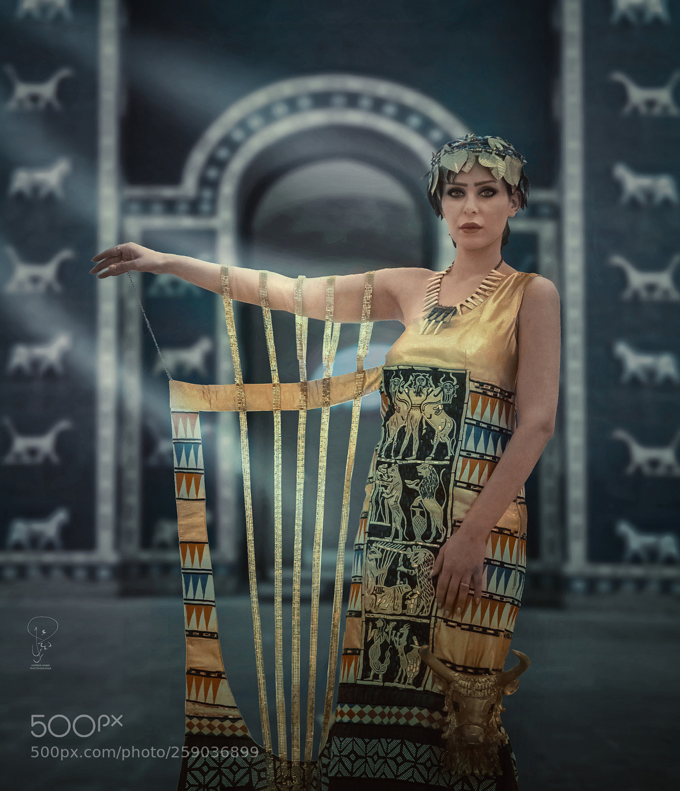 Nikon D750 sample photo. Sumerian queen  photography