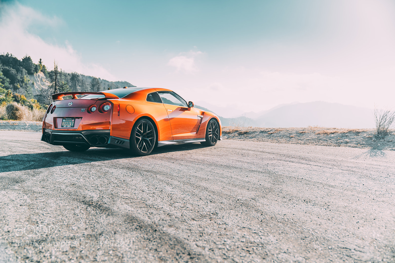 Sony a7R II sample photo. Nissan gt-r 2017 photography