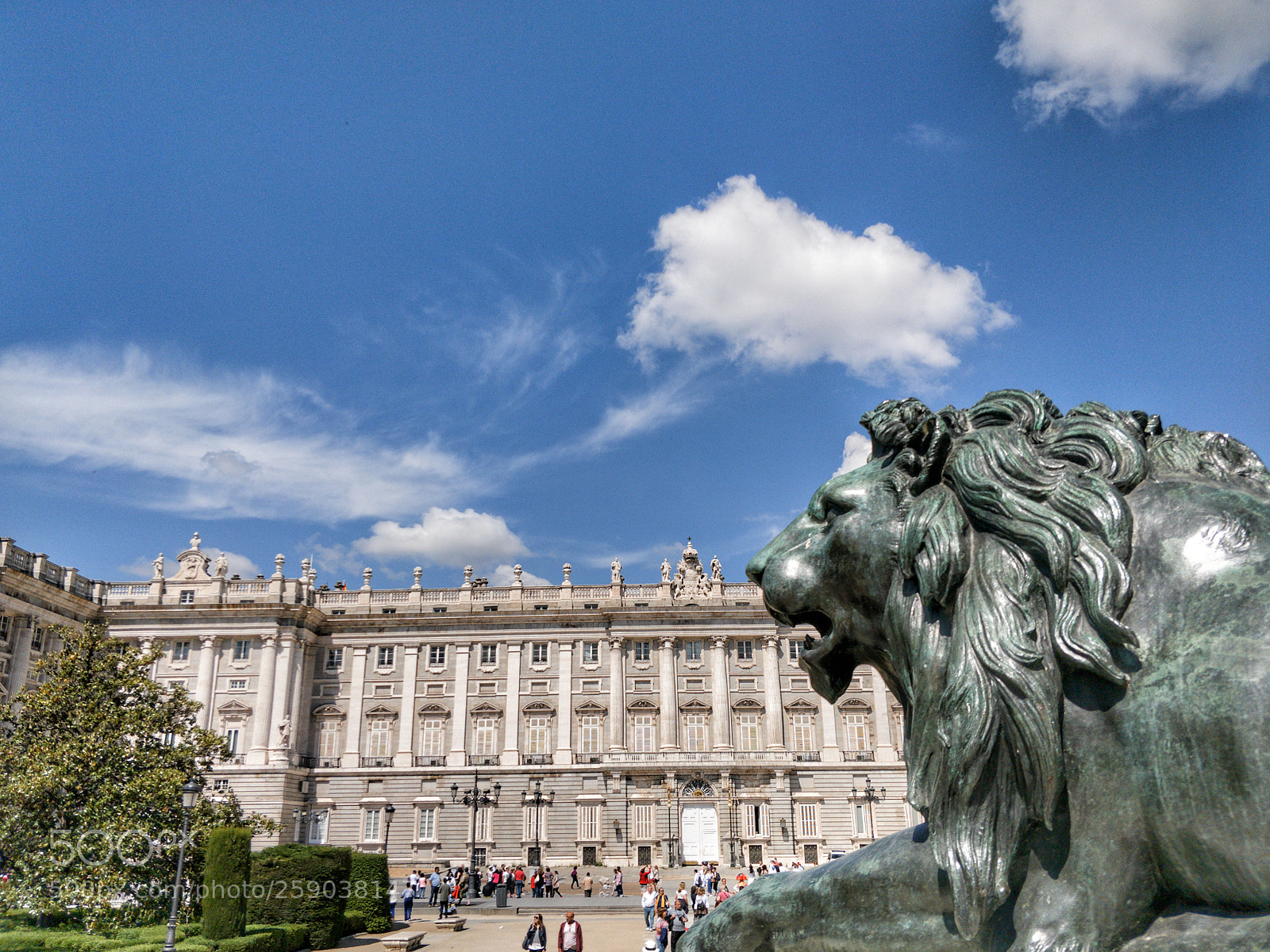OnePlus 5T sample photo. Plaza de oriente. madrid. photography
