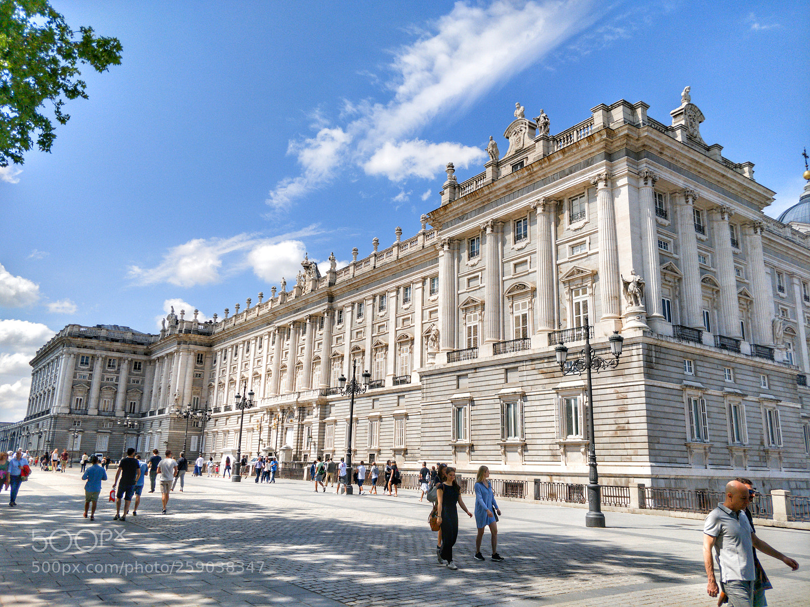 OnePlus 5T sample photo. Palacio real. madrid photography