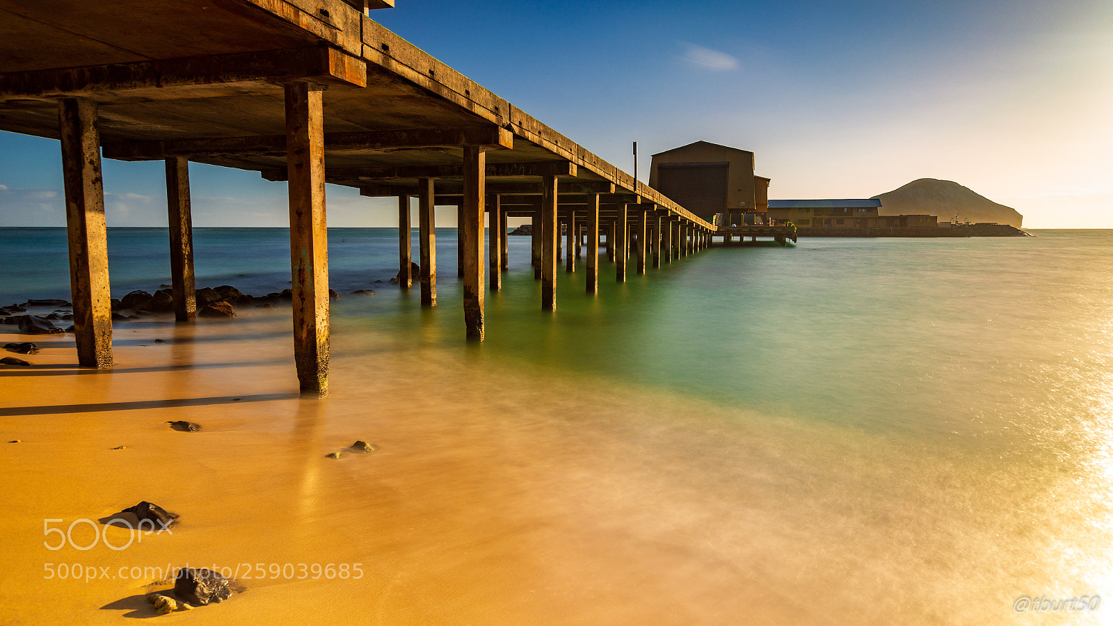 Canon EOS 6D sample photo. Makai research pier photography