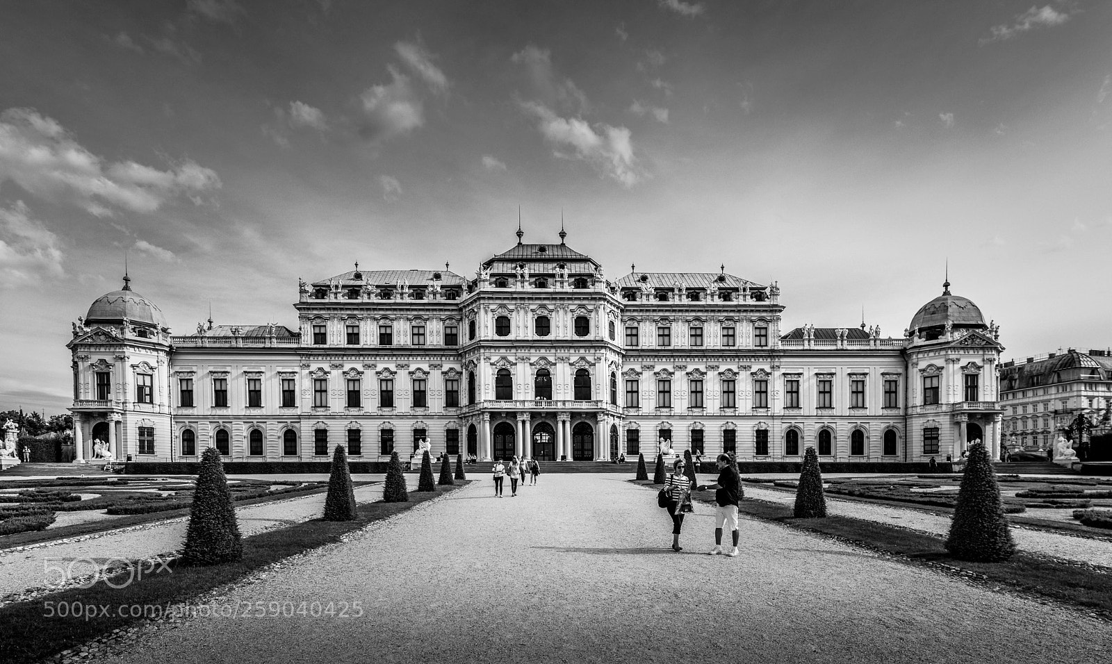 Nikon D800 sample photo. Wien belvedere palace photography