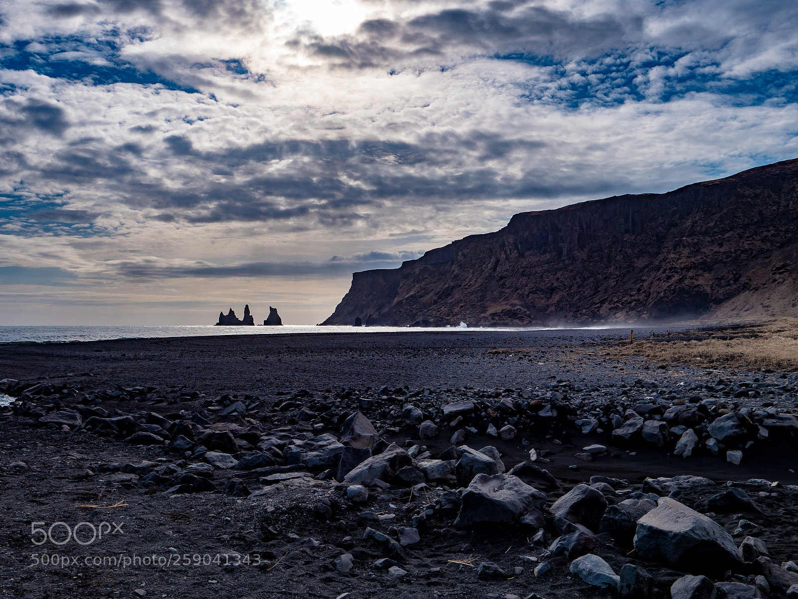 Panasonic Lumix DC-G9 sample photo. Iceland black beach photography