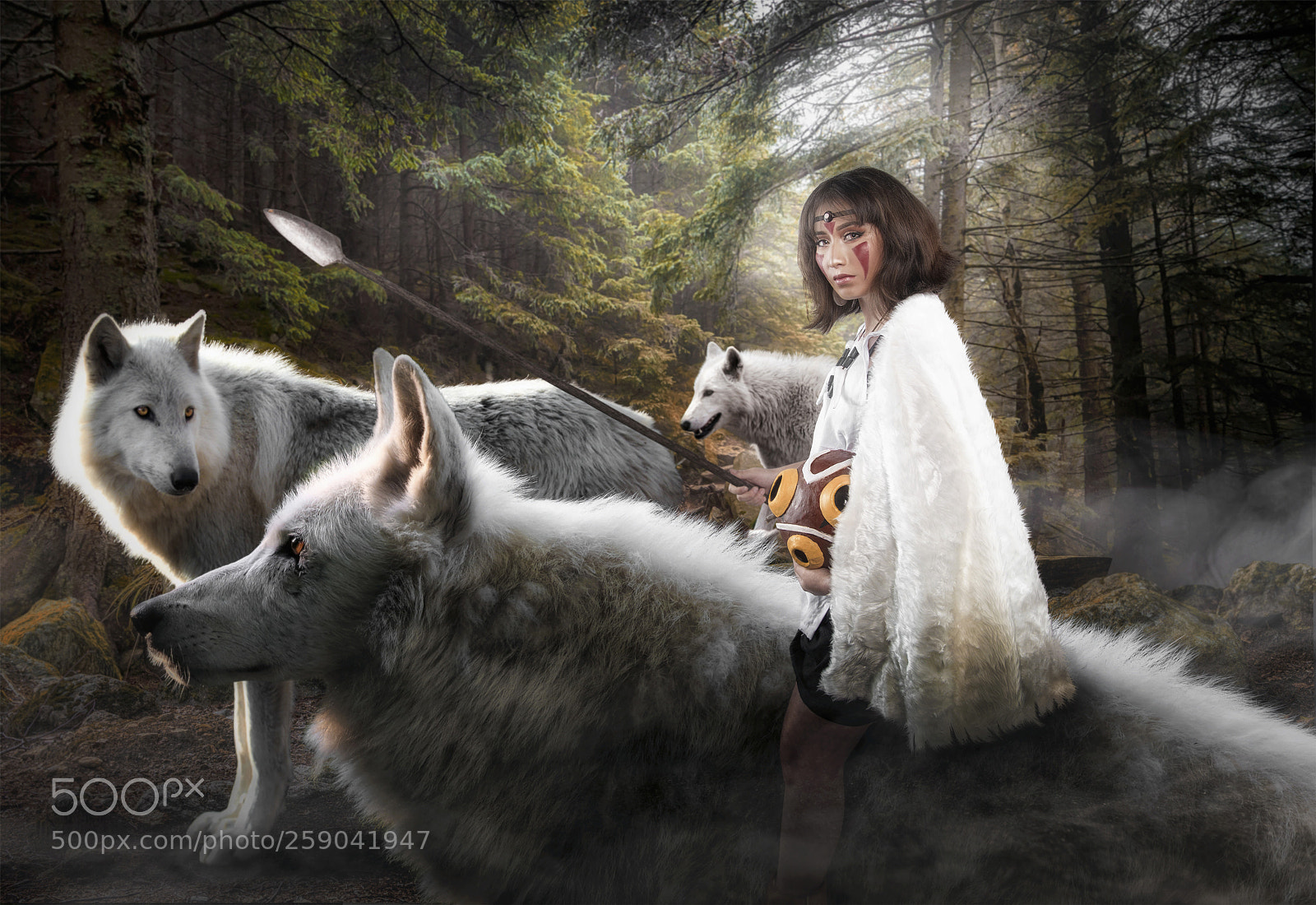 Canon EOS 6D sample photo. Princess mononoke photography