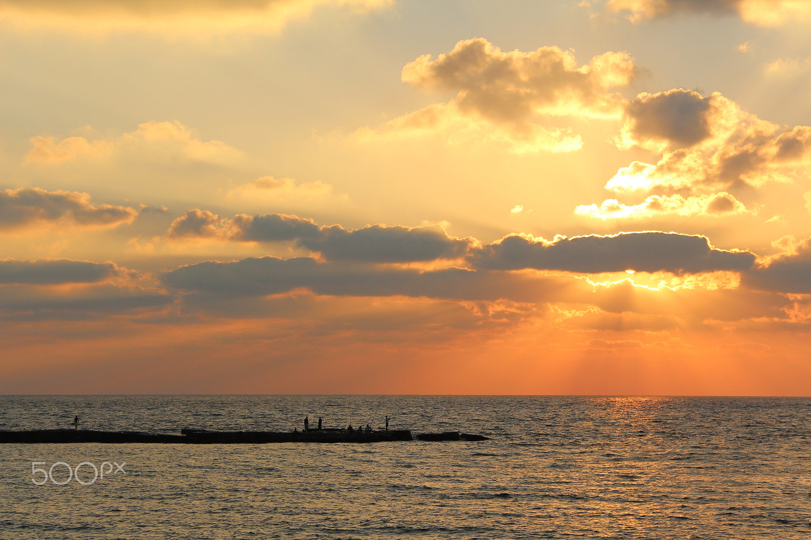 Canon EOS 650D (EOS Rebel T4i / EOS Kiss X6i) sample photo. Sunset in the beach of caesarea, israel photography
