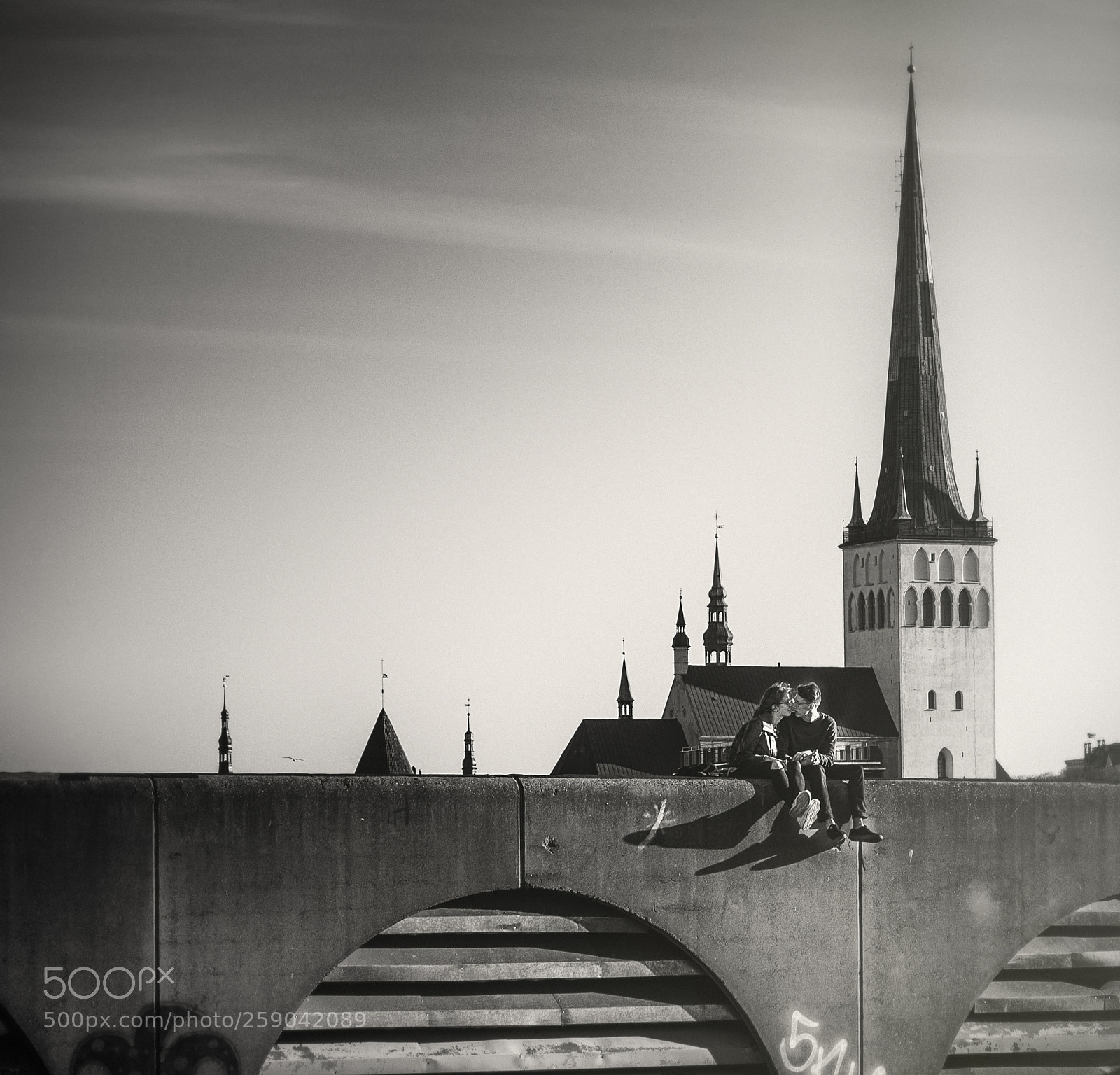 Nikon D610 sample photo. Romance of old tallinn photography