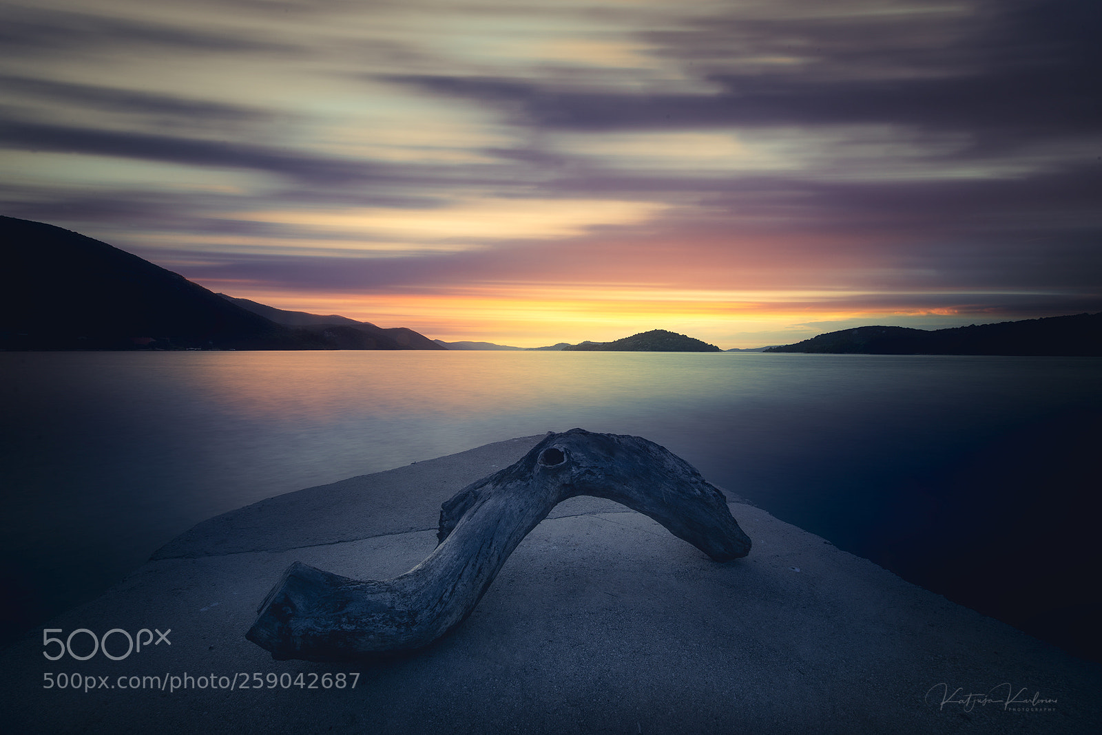 Nikon D610 sample photo. Sunset at dugi otok photography