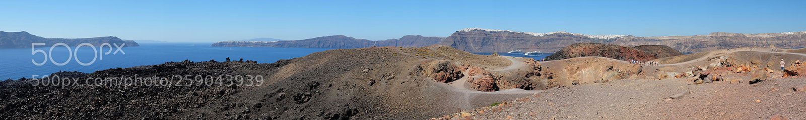 Fujifilm X-T1 sample photo. Santorini panorama 06 photography