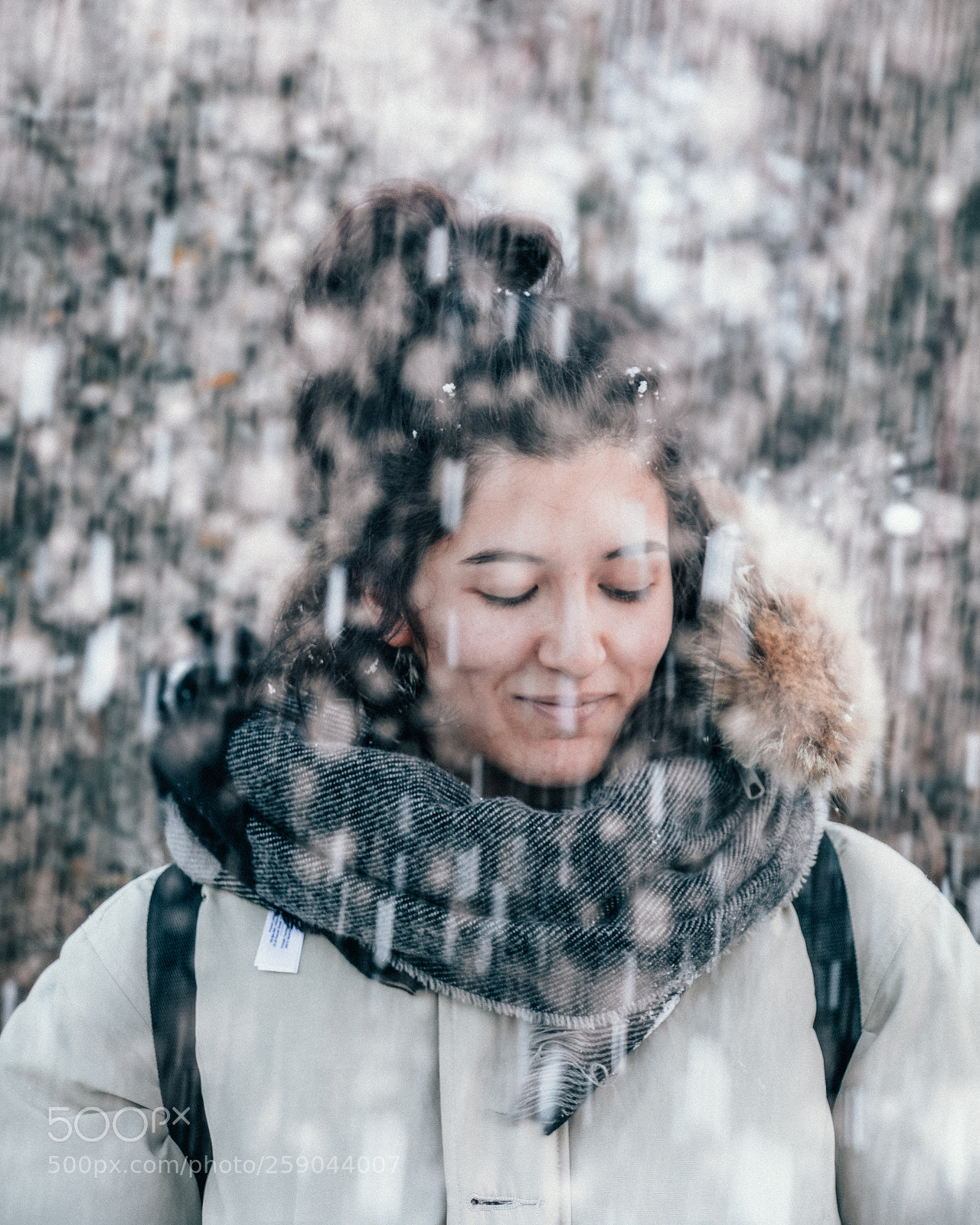 Canon EOS 70D sample photo. Under the snow photography