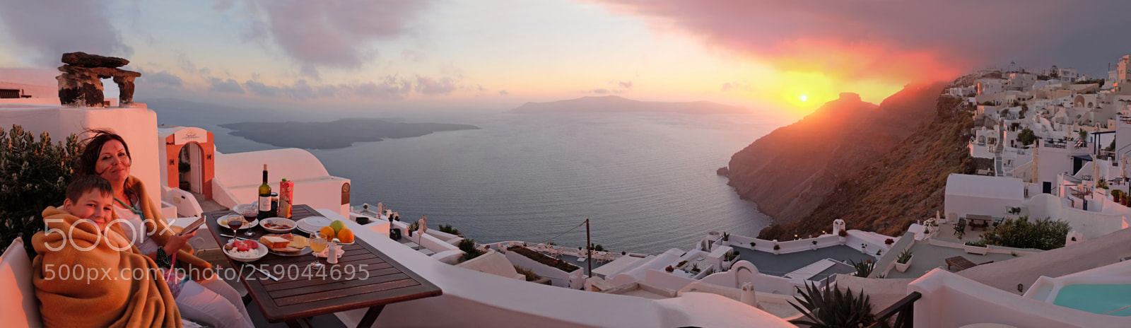 Fujifilm X-T1 sample photo. Santorini panorama 11 photography