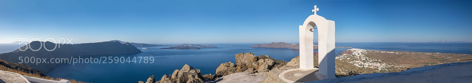 Fujifilm X-T1 sample photo. Santorini panorama 16 photography