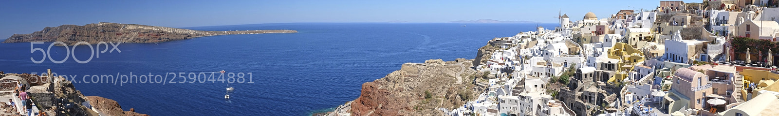 Fujifilm X-T1 sample photo. Santorini panorama 19 photography