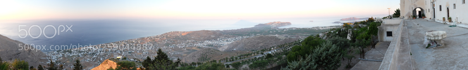 Fujifilm X-T1 sample photo. Santorini panorama 20 photography