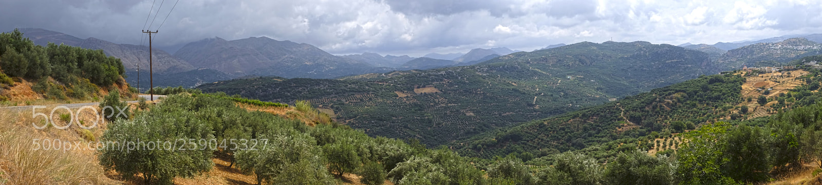 Fujifilm X-T1 sample photo. Crete panorama 07 2016 photography