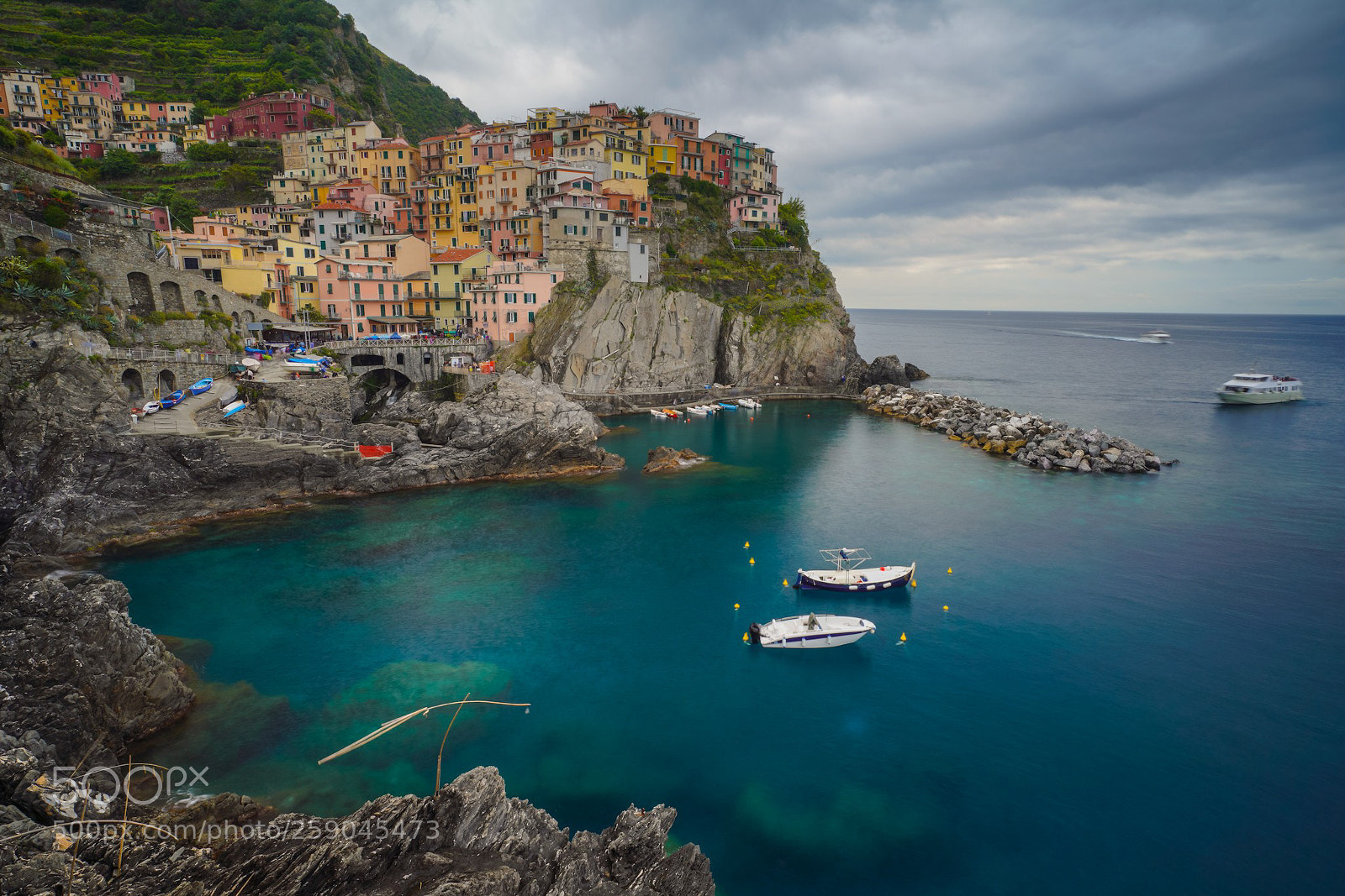 Sony a7R III sample photo. Colorful houses manarola photography