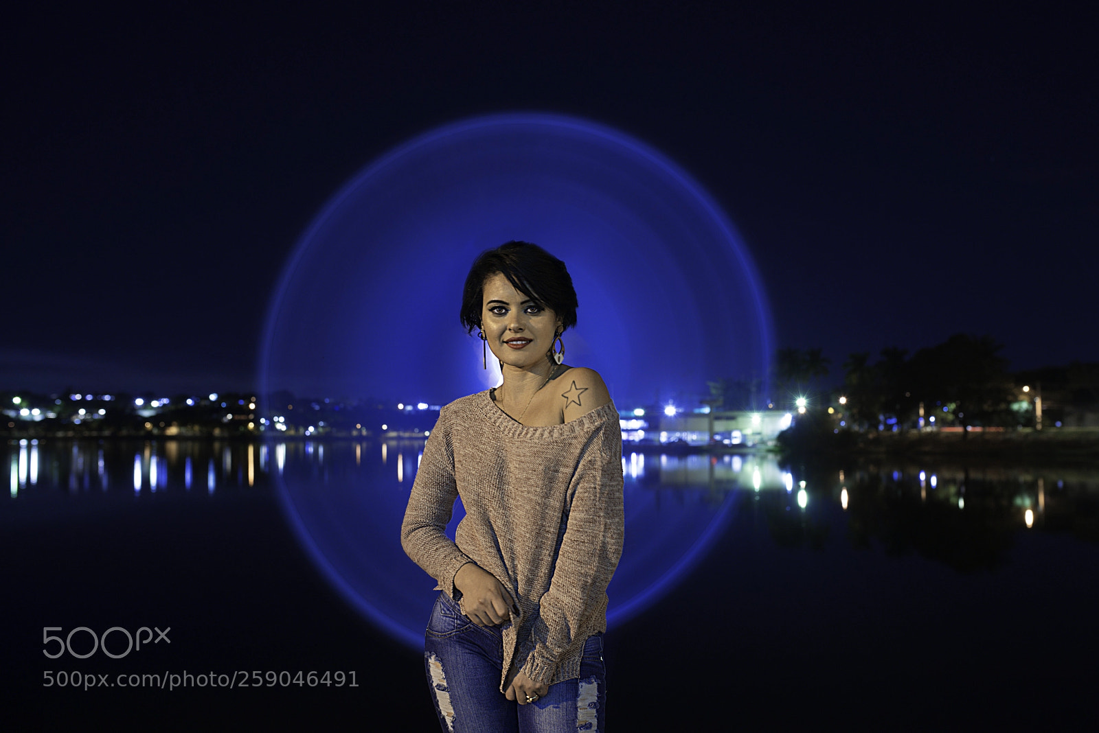 Nikon D800 sample photo. Light painting - elo photography