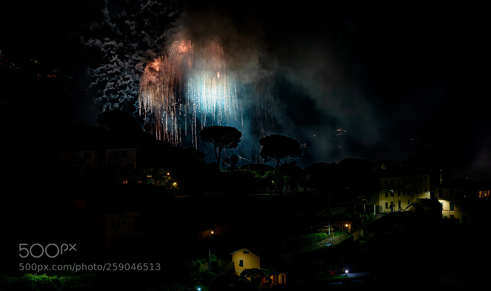Nikon D810 sample photo. Fireworks in camogli photography