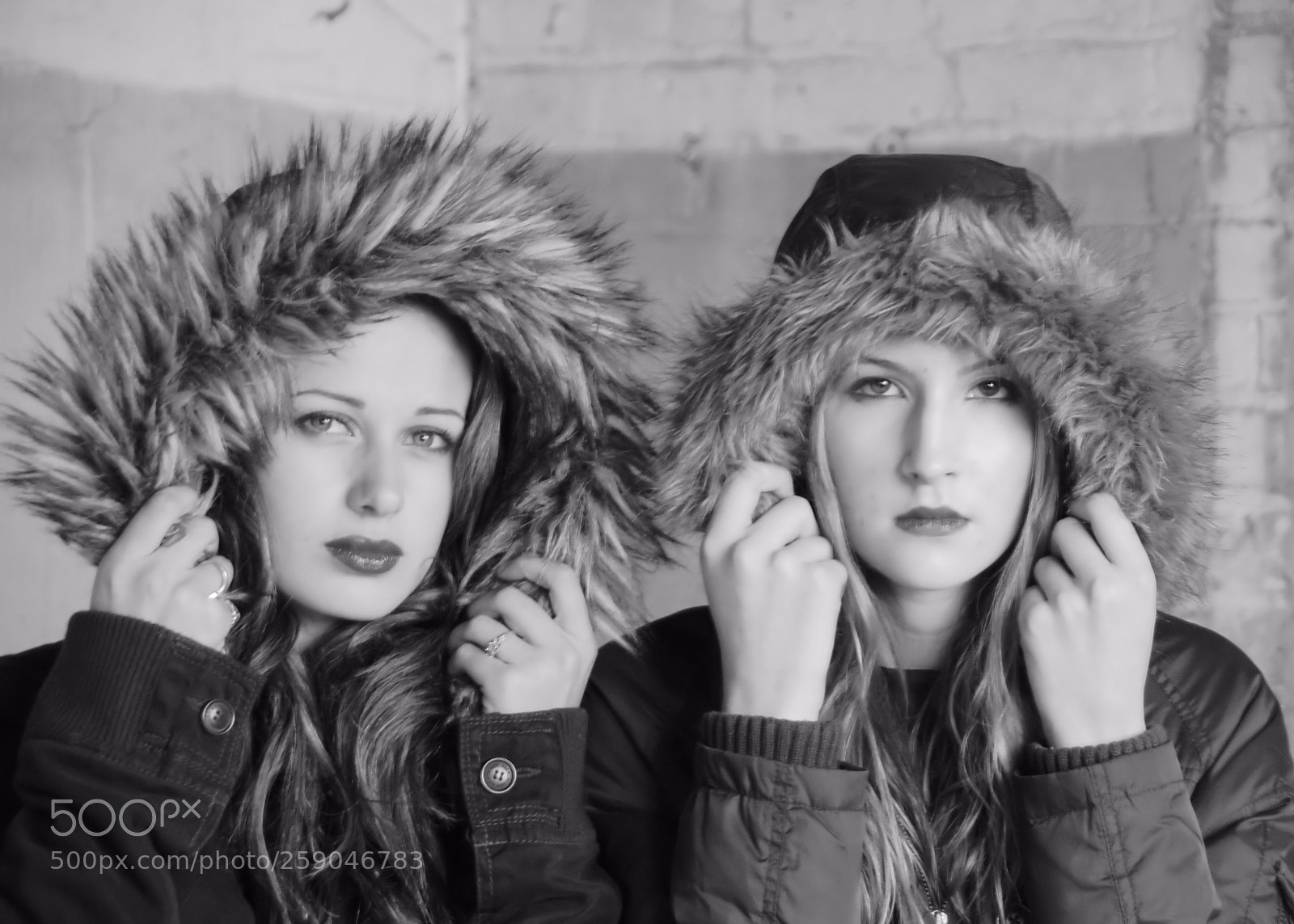 Sony Alpha DSLR-A850 sample photo. Fur hoodies photography