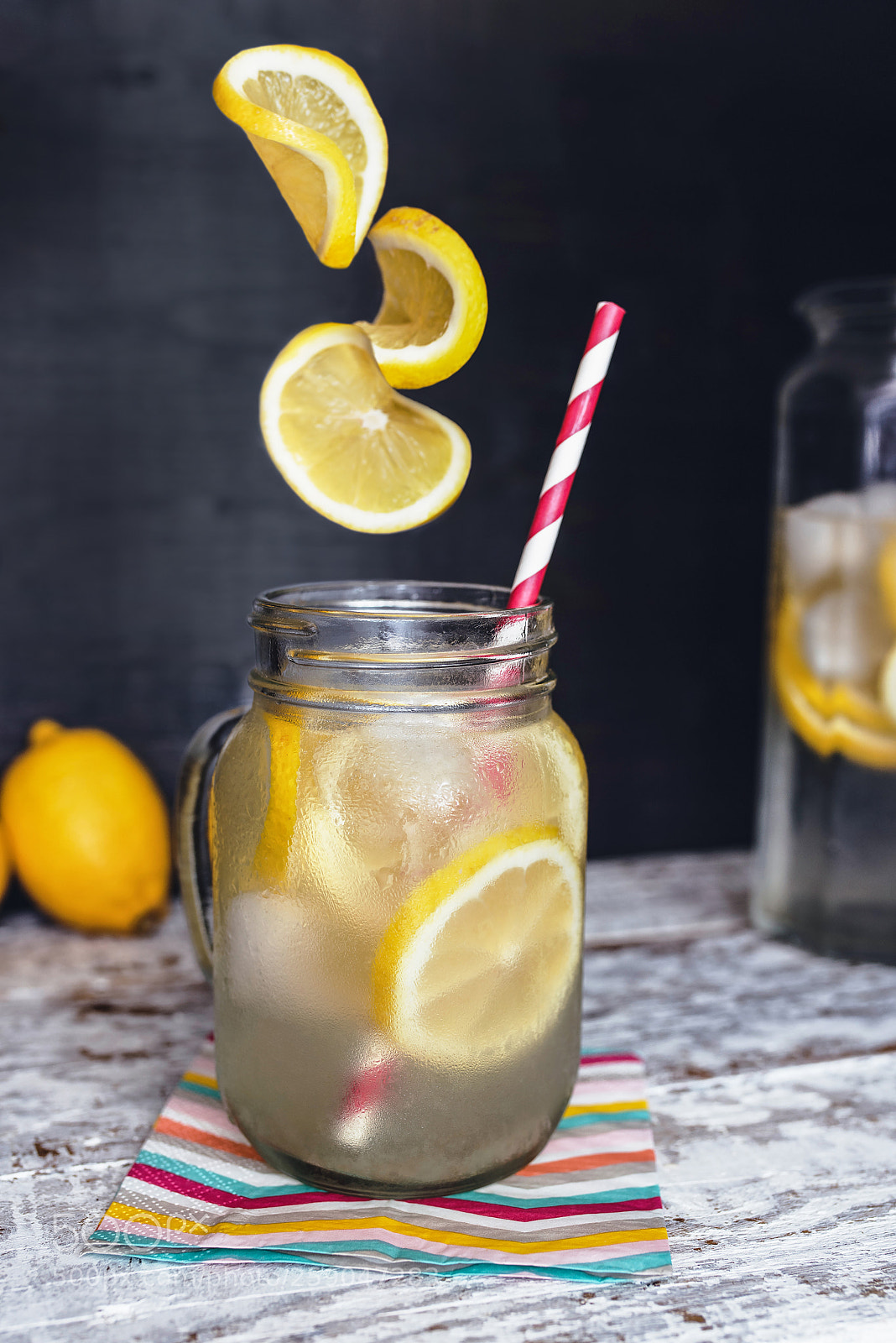 Nikon D750 sample photo. Ice cold lemonade photography
