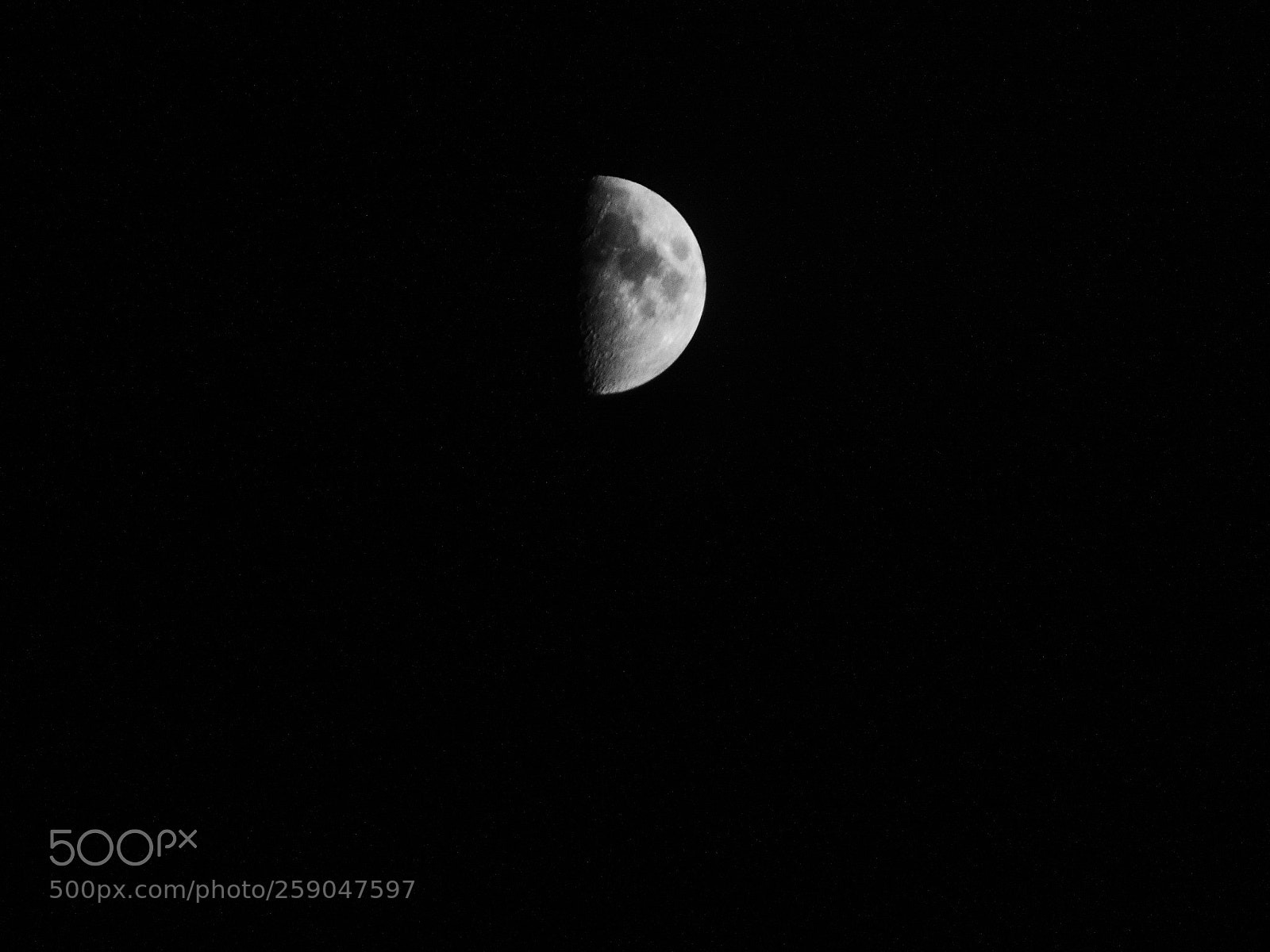 Nikon D3200 sample photo. Moon photography